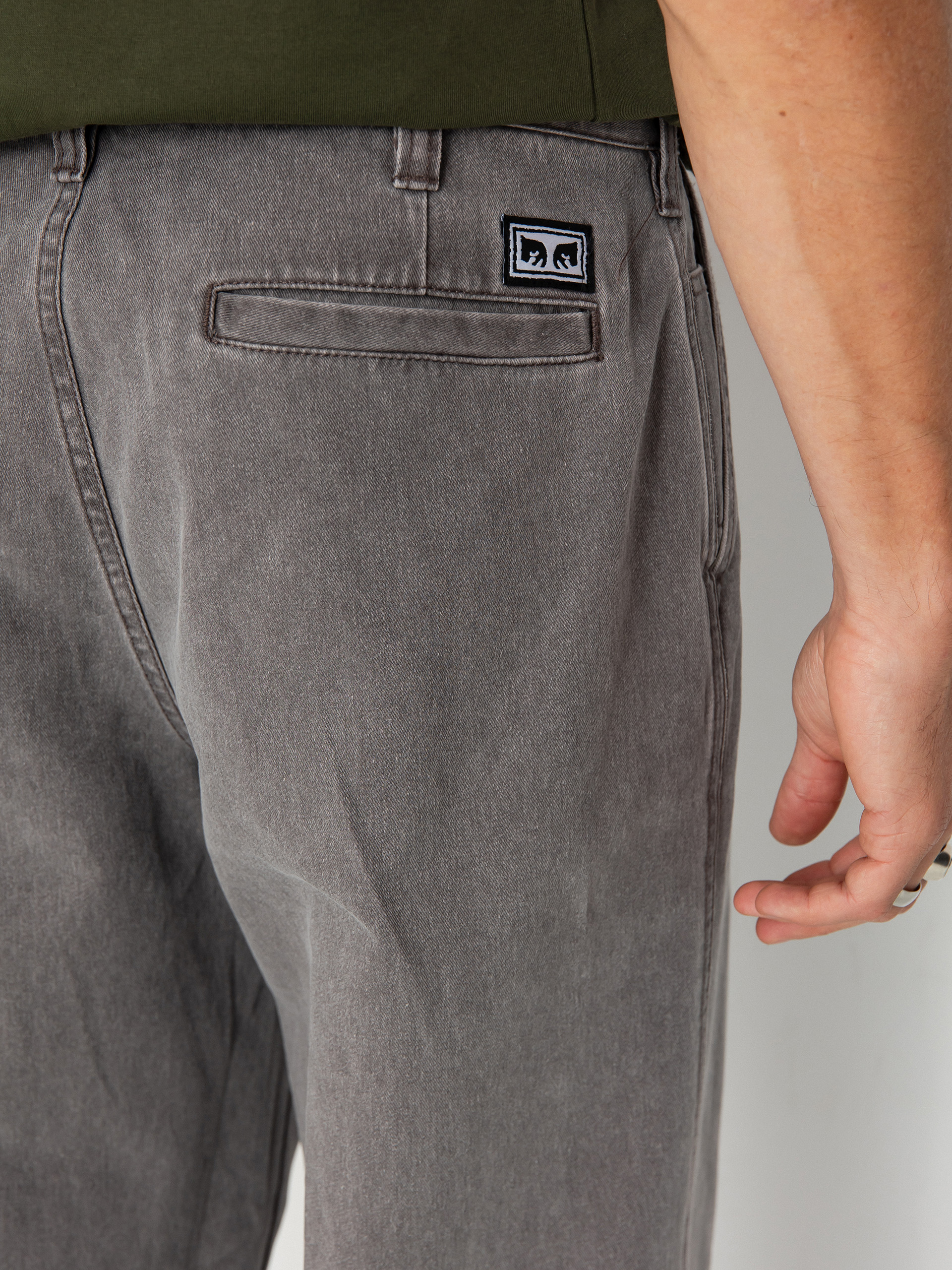 Spodnie OBEY Bigwig Chino (pigment java brown)