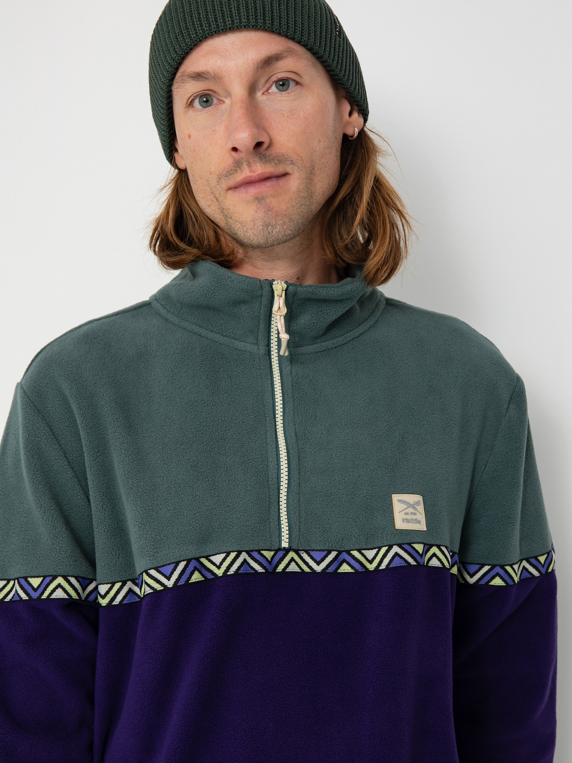 Męski Polar Iriedaily Monte Noe (cool jungle)