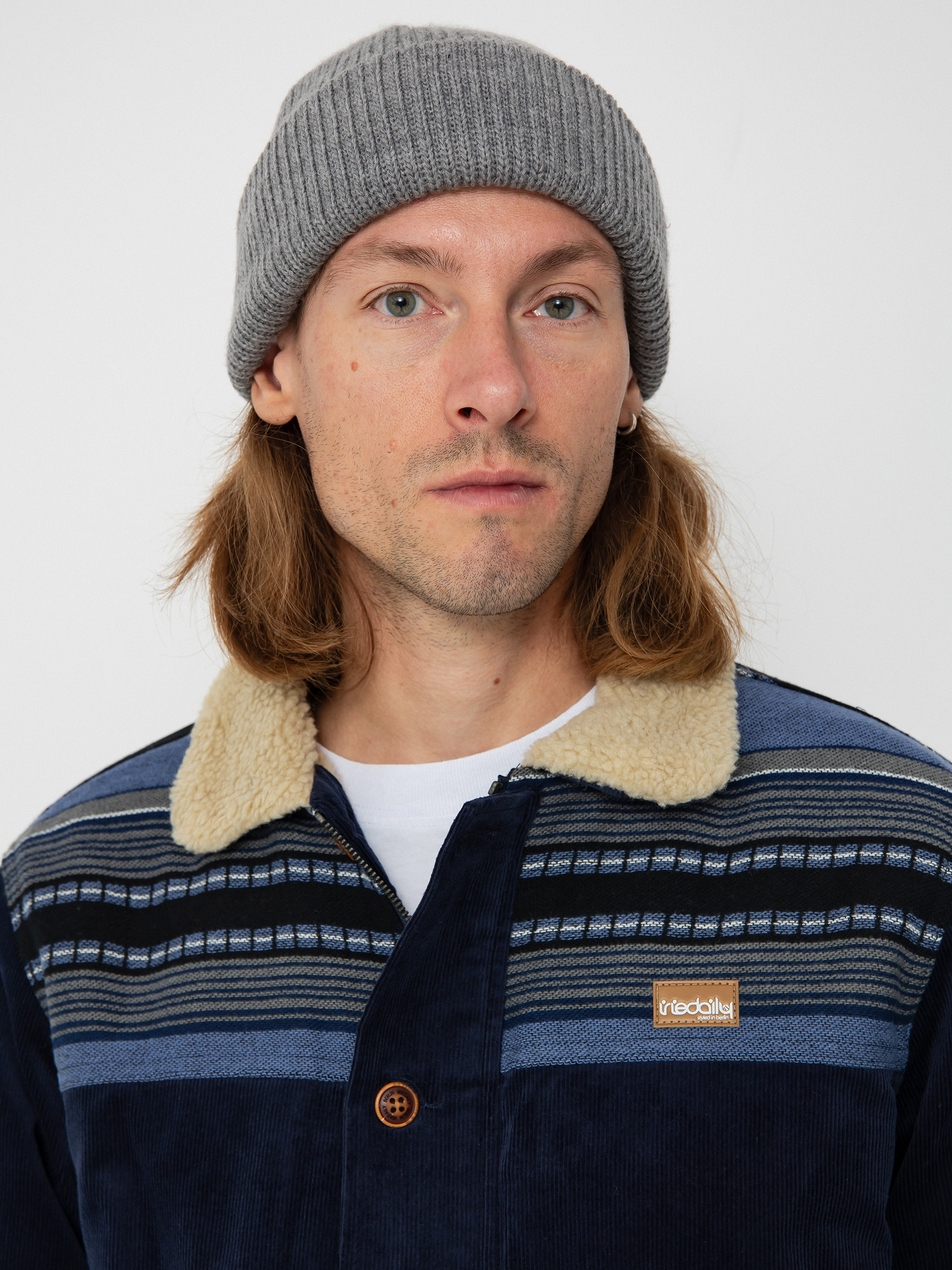 Kurtka Iriedaily Trapas (jeansblue)