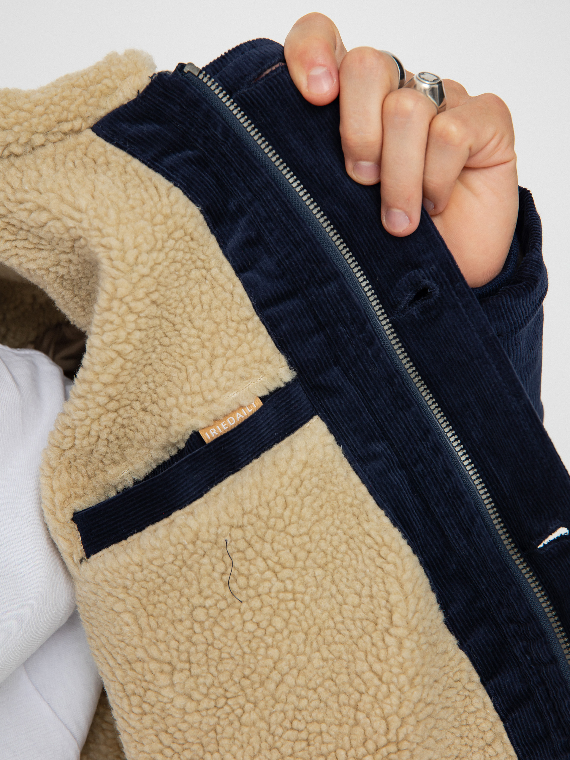 Kurtka Iriedaily Trapas (jeansblue)