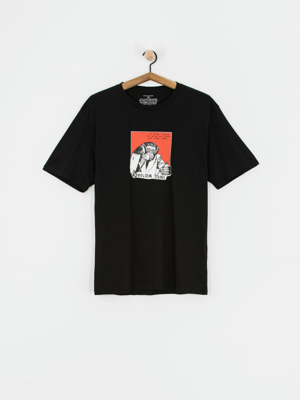 T-shirt Volcom Chimp Bsc (black)