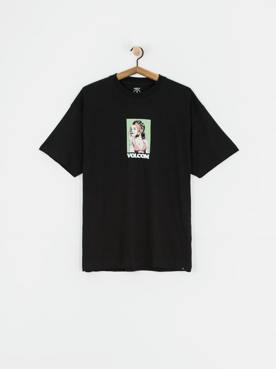 T-shirt Volcom Underfaced Lse (black)