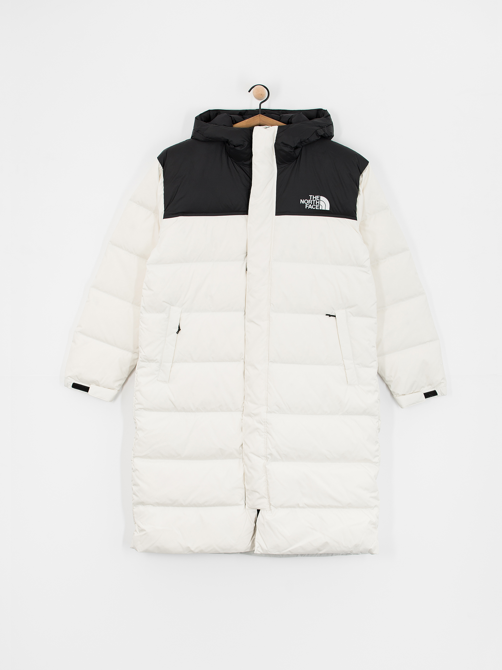 Kurtka The North Face Nuptse Parka (white dune/tnf black)
