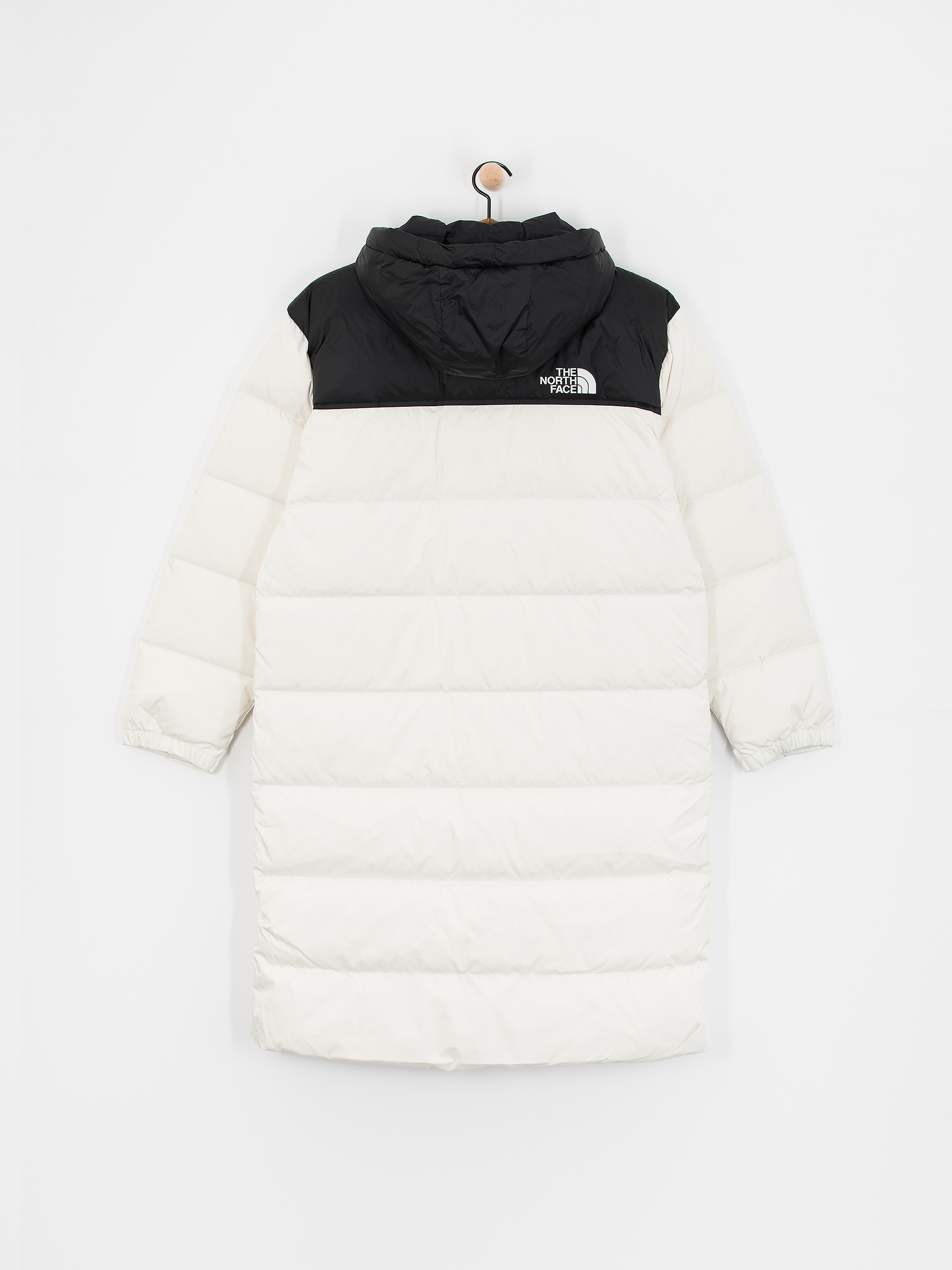 Kurtka The North Face Nuptse Parka (white dune/tnf black)