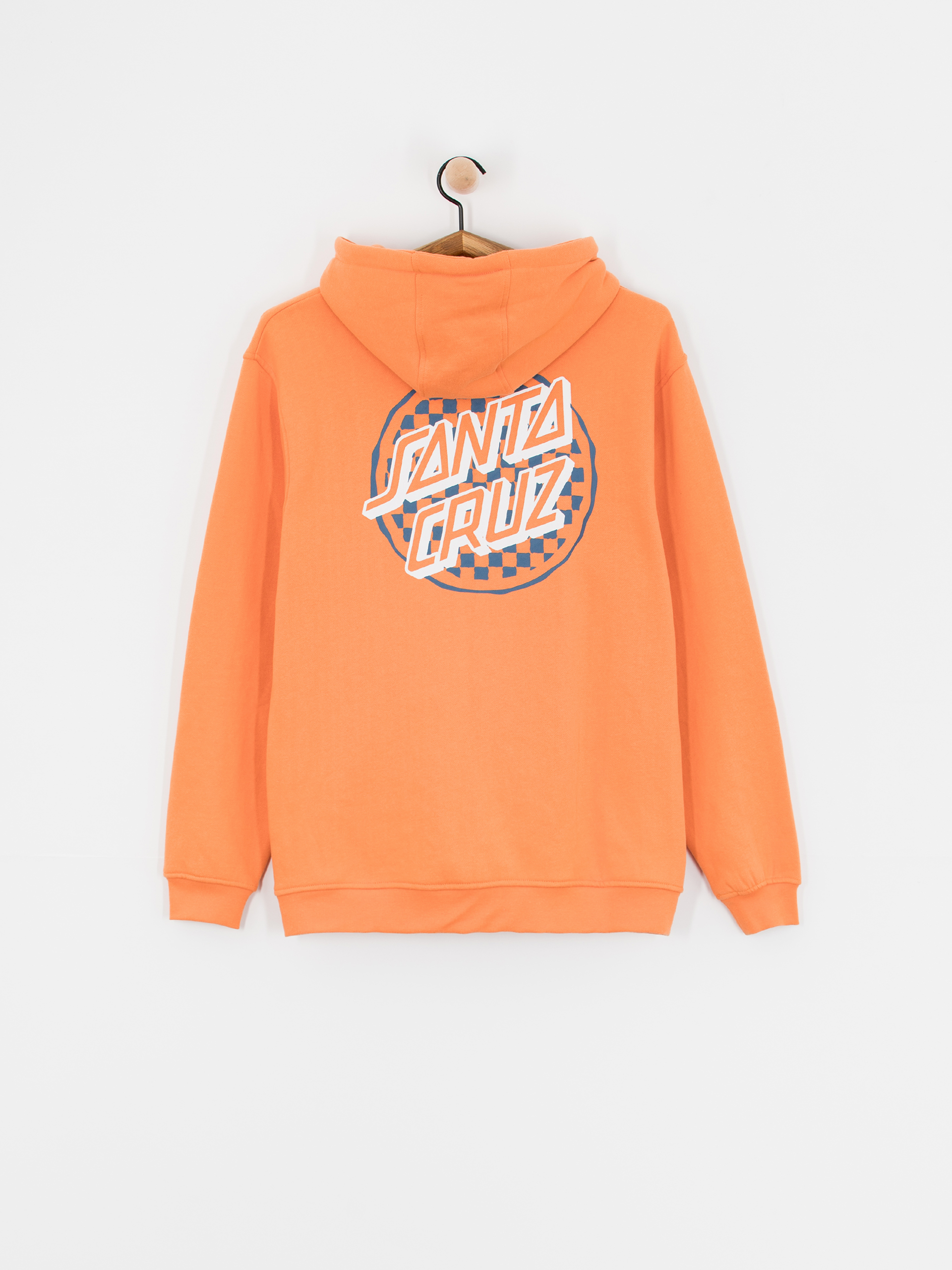 Bluza Santa Cruz Breaker Check Opus Dot Zip (apricot)