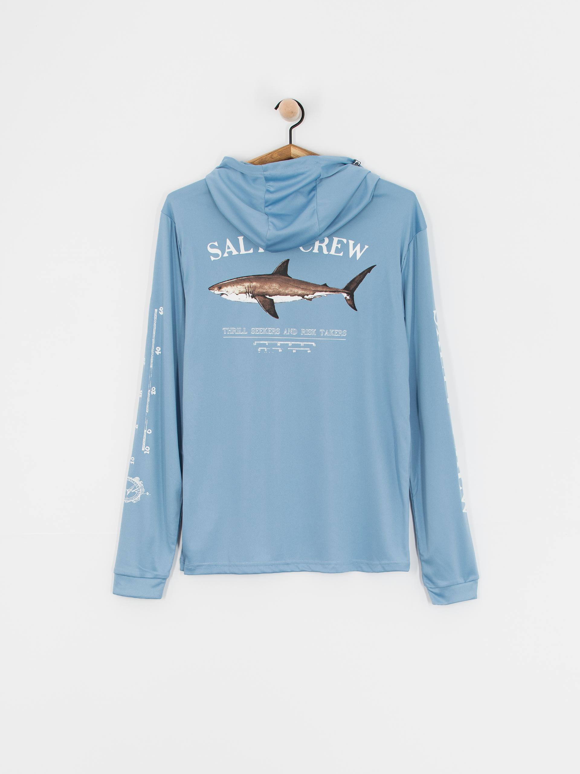 Bluza z kapturem Salty Crew Bruce Sunshirt HD (marine blue)