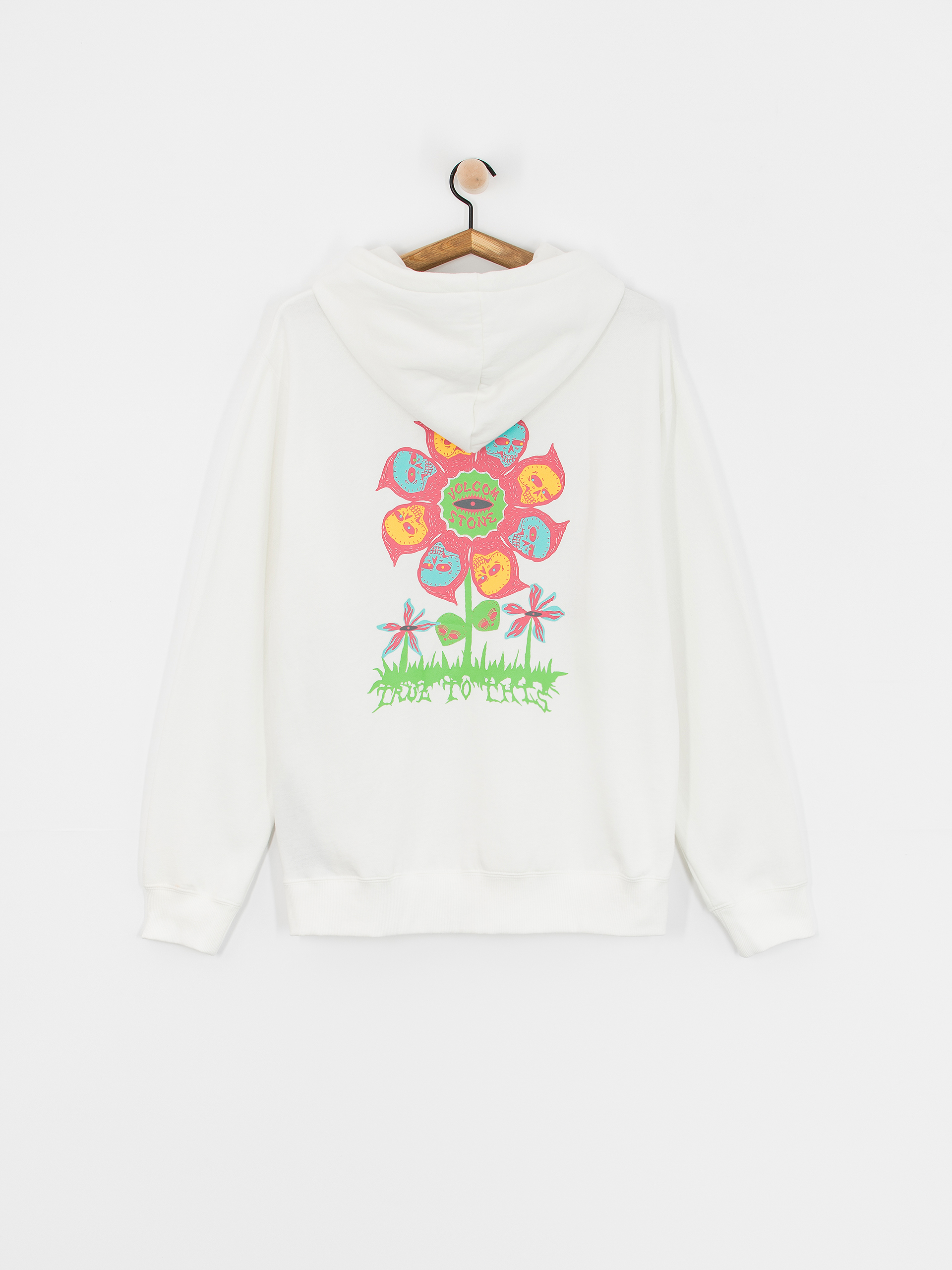Bluza z kapturem Volcom Earth Tripper HD (off white)