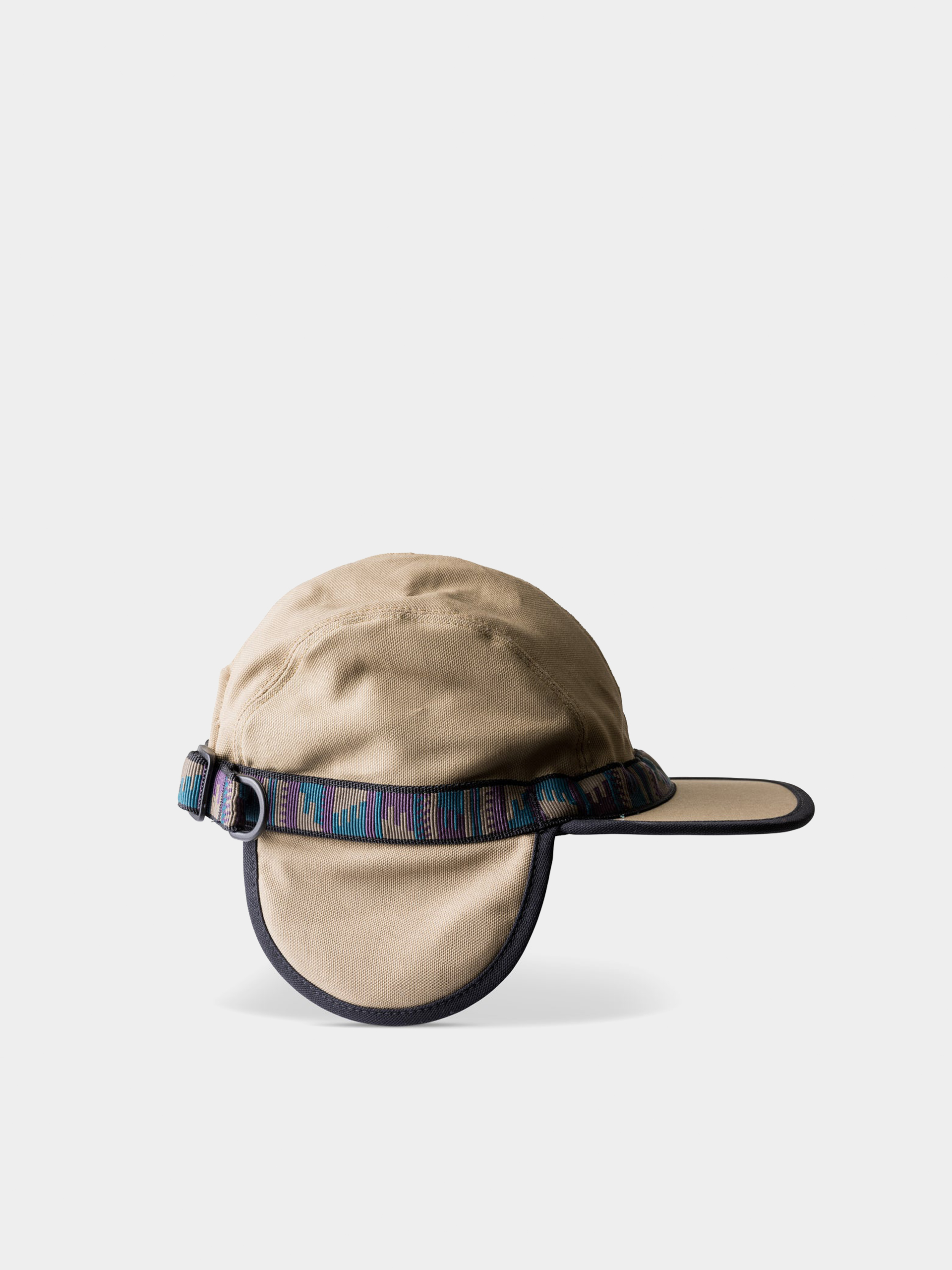 Czapka z daszkiem Kavu Strapcap Trapper (heritage khaki)