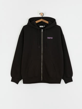 Bluza z kapturem Carhartt WIP Think Tank ZHD (black/purple)