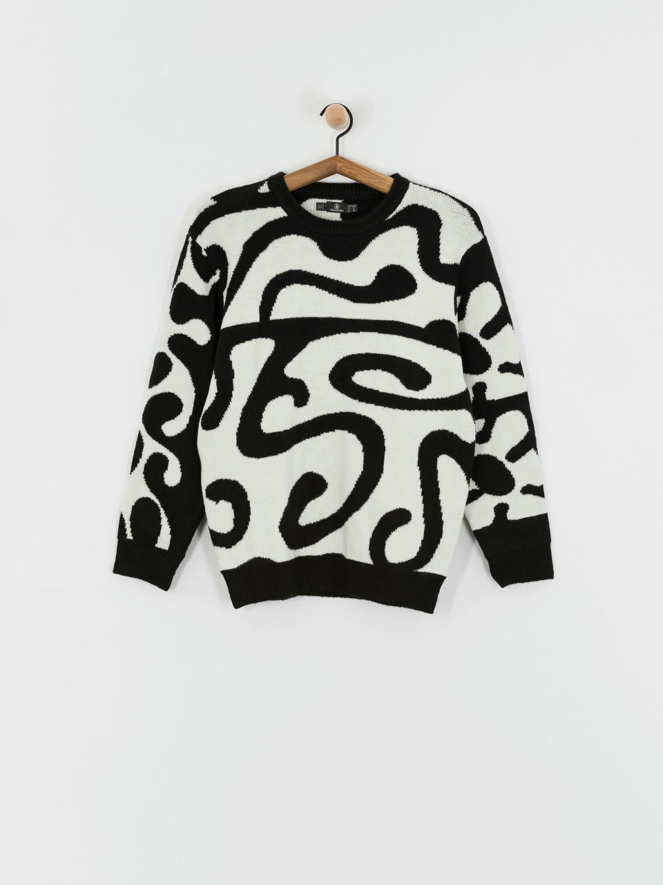 Sweter Volcom Fa Zephyr Wmn (black white)