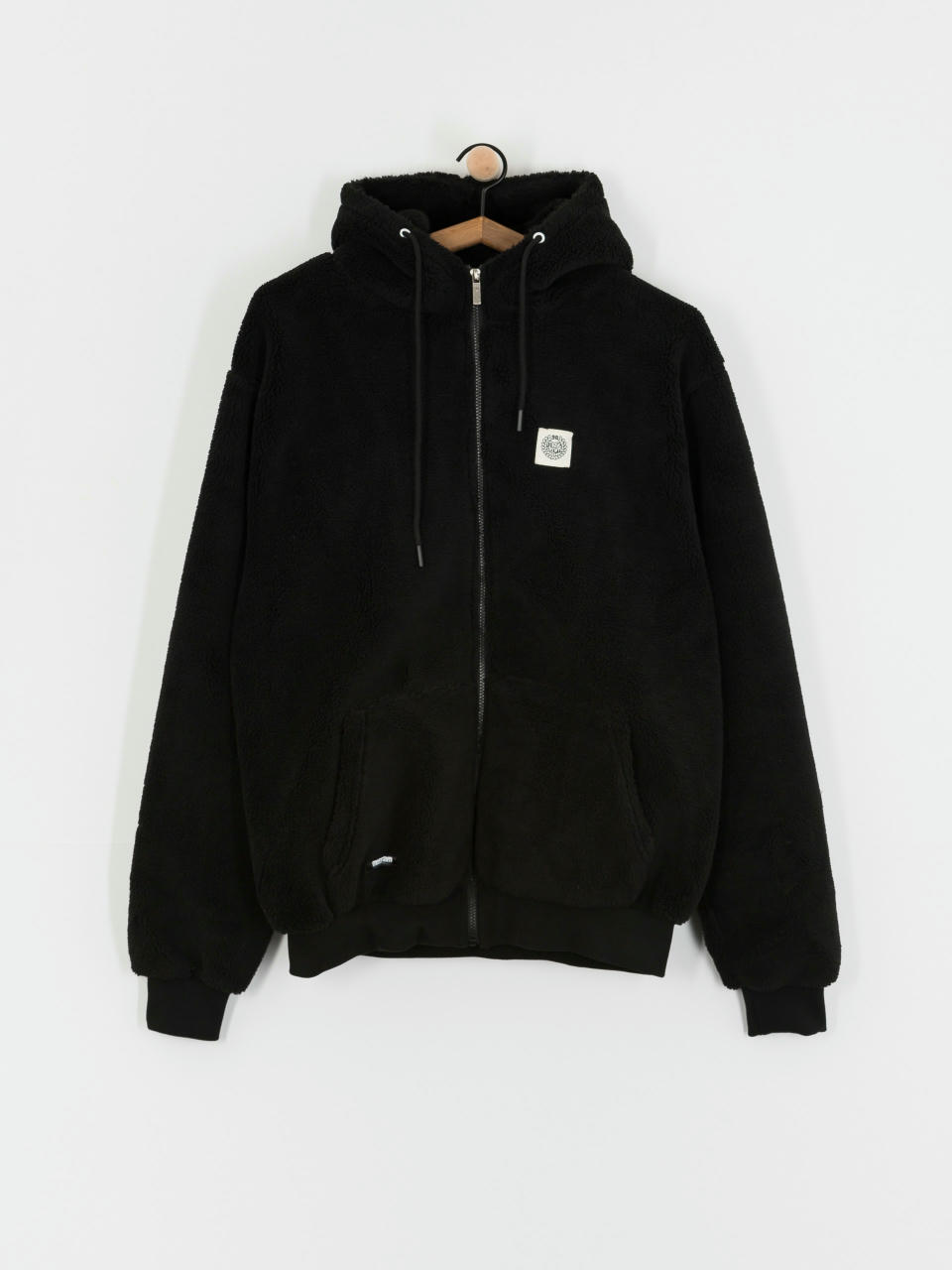 Kurtka MassDnm Patch Teddy Zip Hoody (black)