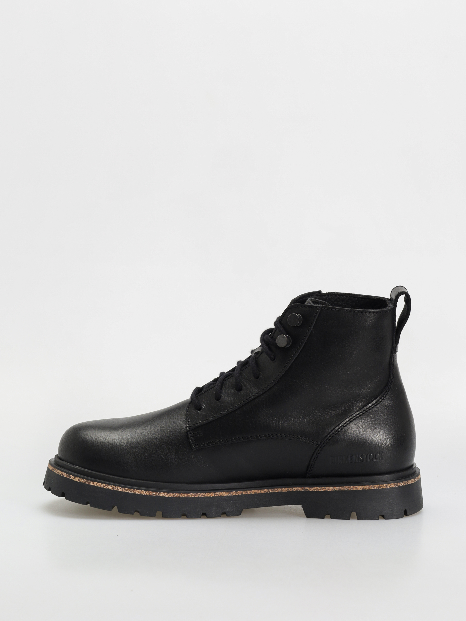 Buty Birkenstock Highwood Lace Mid Natural Leather Regular (black)