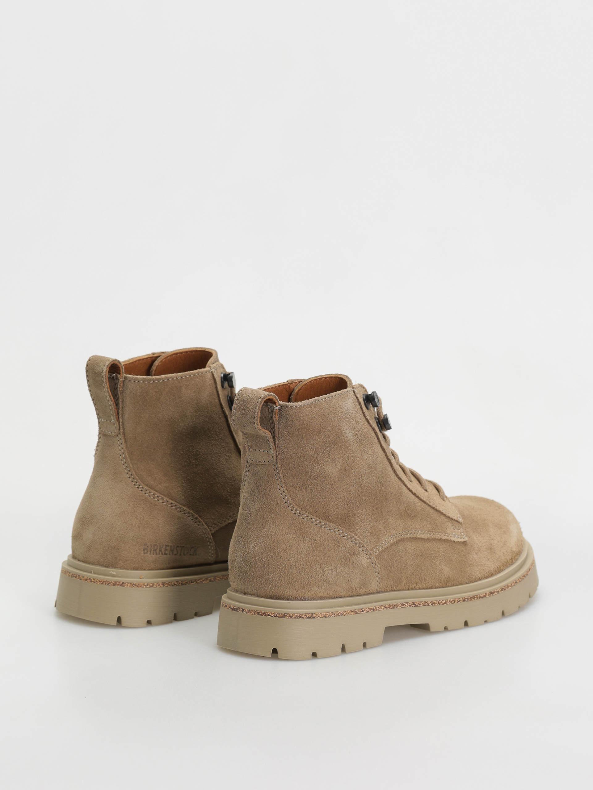 Buty Birkenstock Highwood Lace Mid Suede Leather Narrow Wmn (taupe)