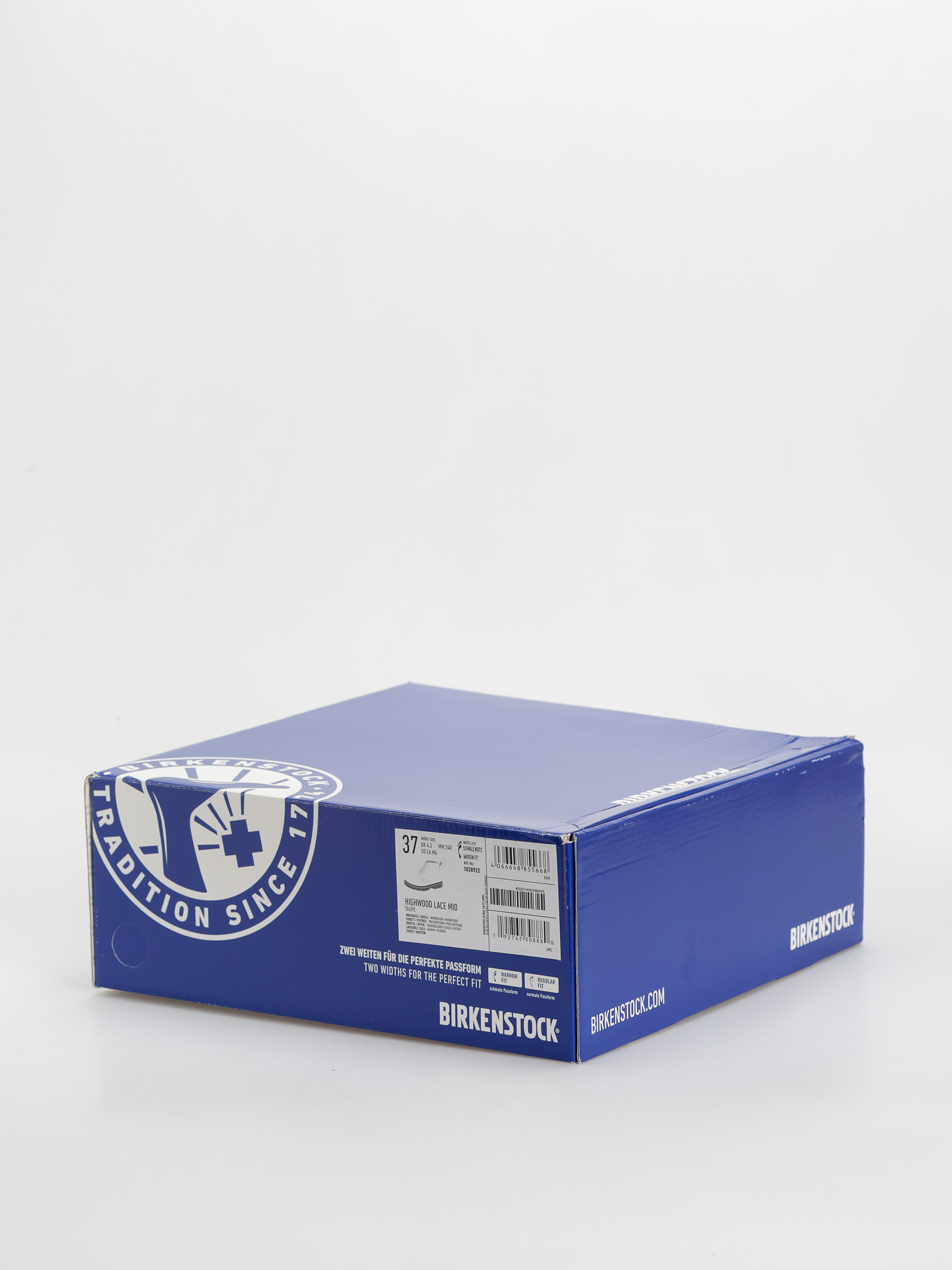 Buty Birkenstock Highwood Lace Mid Suede Leather Narrow Wmn (taupe)