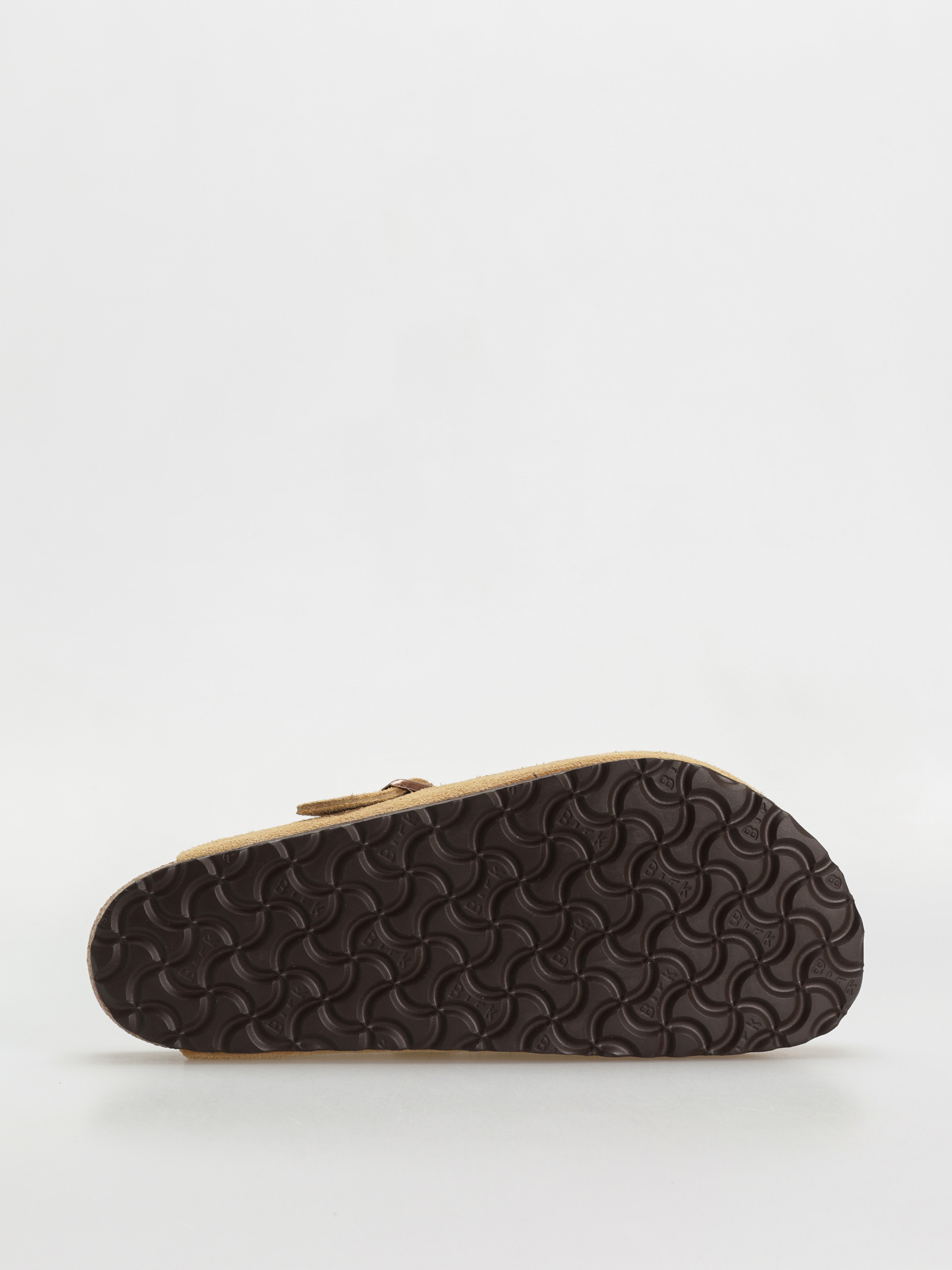 Klapki Birkenstock Boston Suede Leather Regular (latte cream)