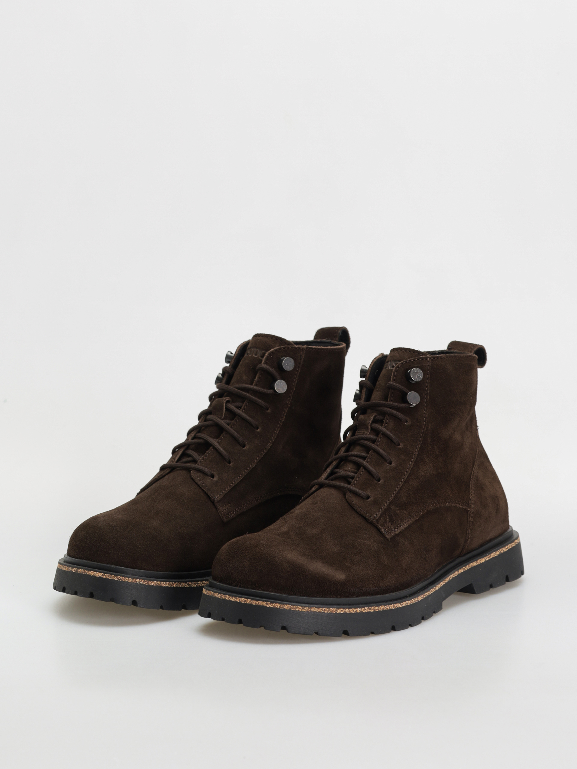 Buty Birkenstock Highwood Lace Mid Suede Leather Regular (mocha)