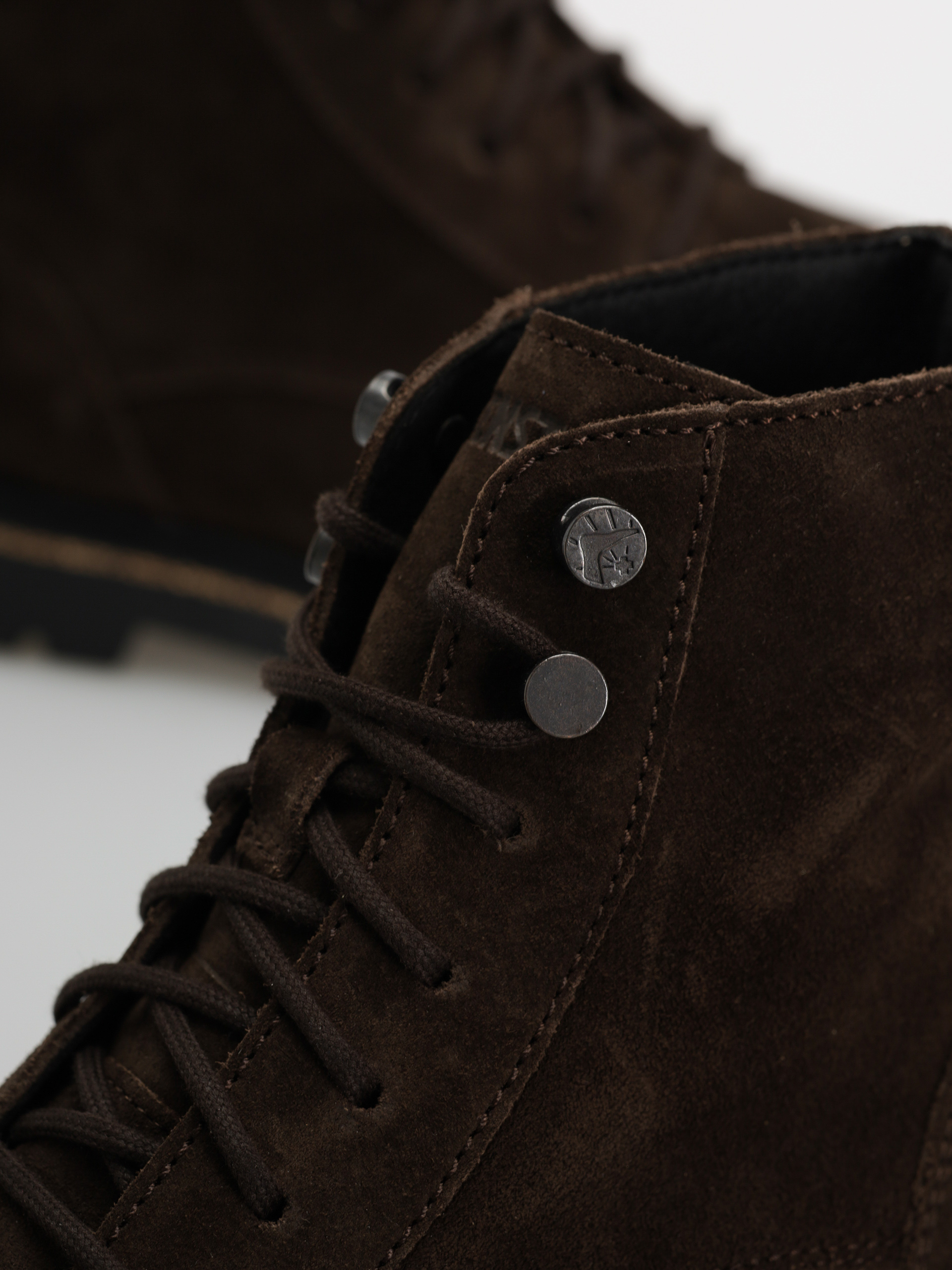 Buty Birkenstock Highwood Lace Mid Suede Leather Regular (mocha)