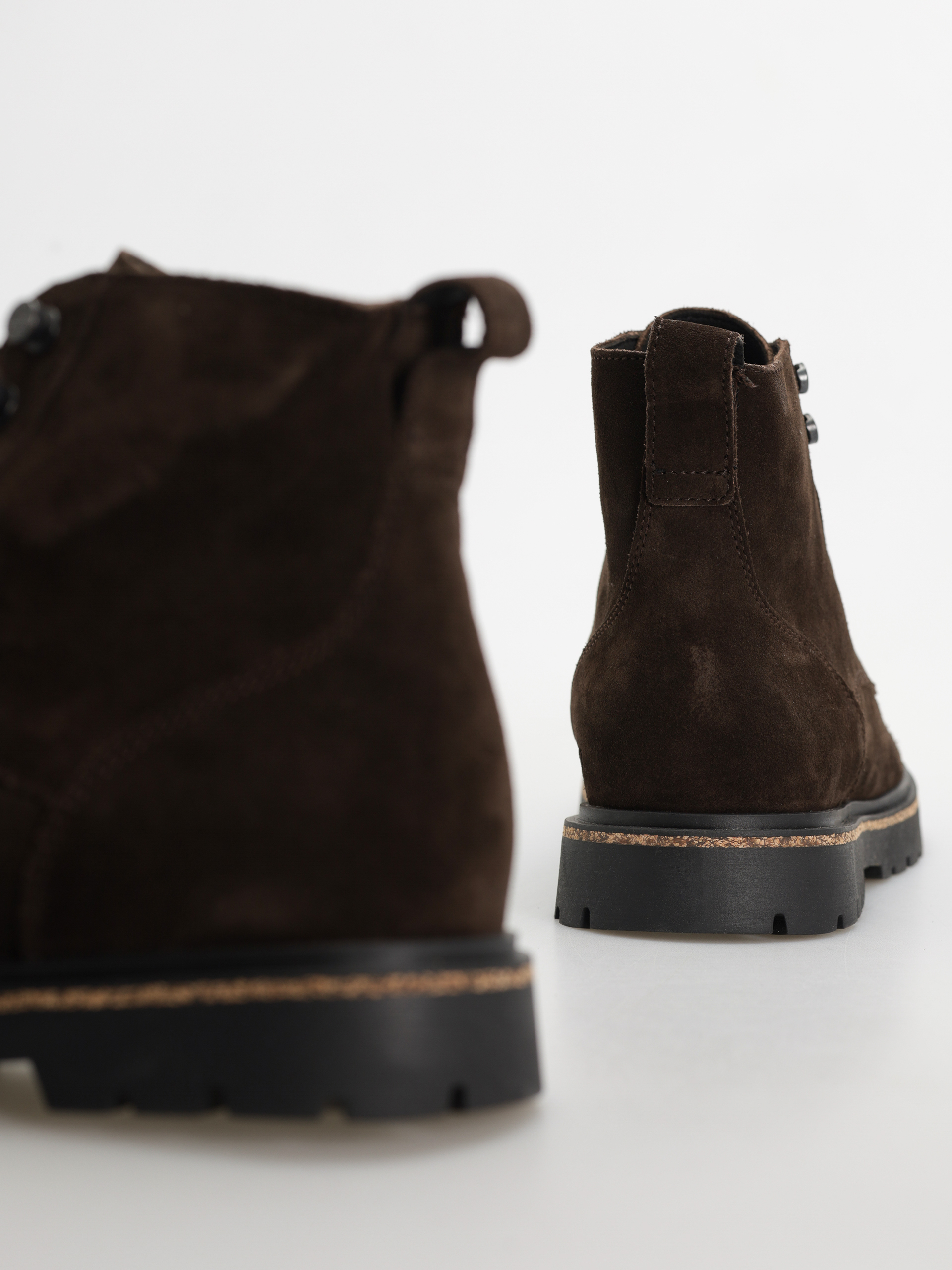 Buty Birkenstock Highwood Lace Mid Suede Leather Regular (mocha)