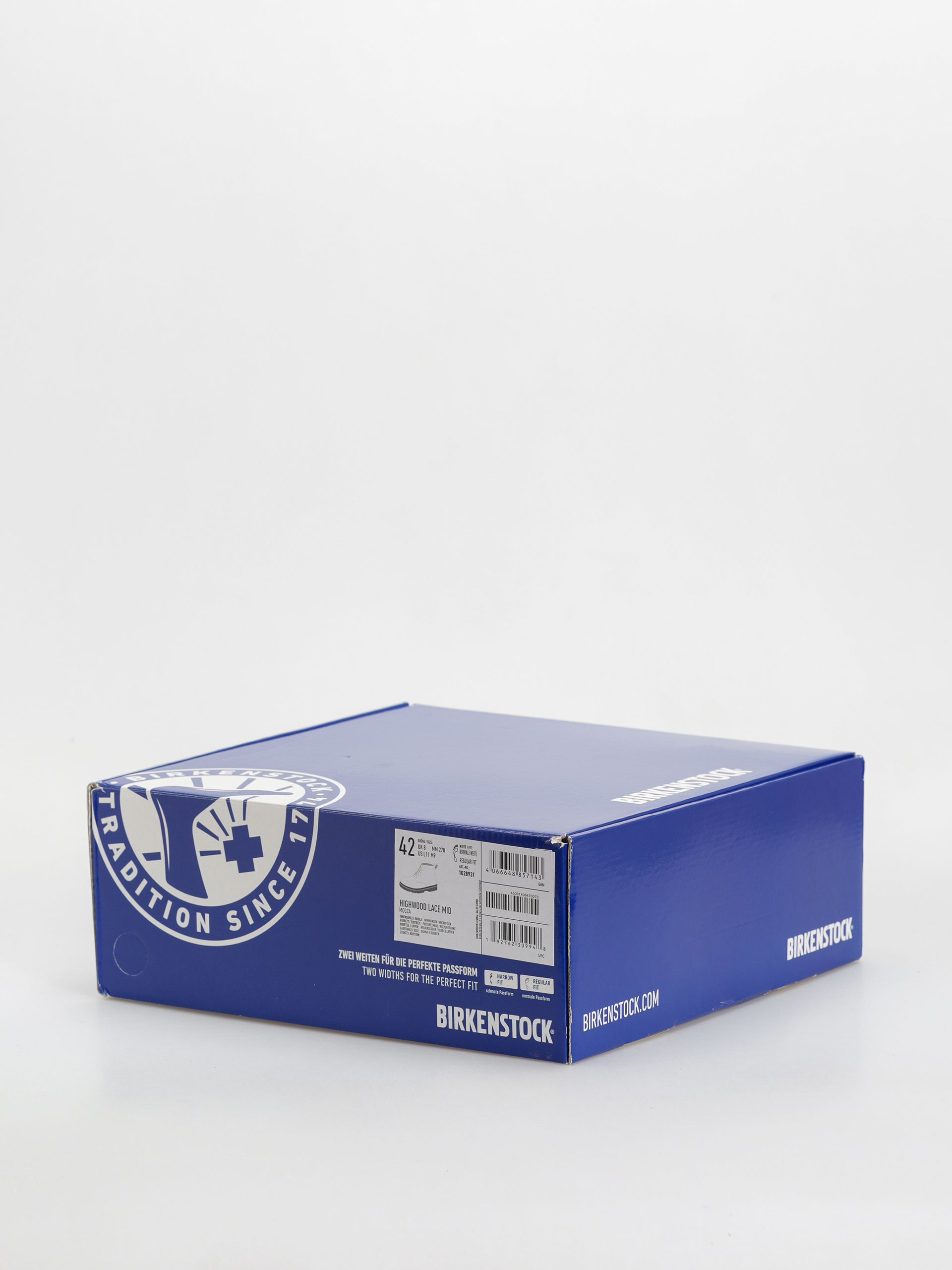 Buty Birkenstock Highwood Lace Mid Suede Leather Regular (mocha)