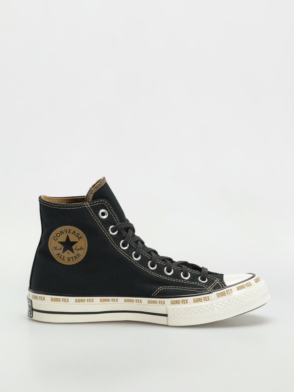 Trampki Converse Chuck 70 GTX Hi (black/toadstool tan/egret)