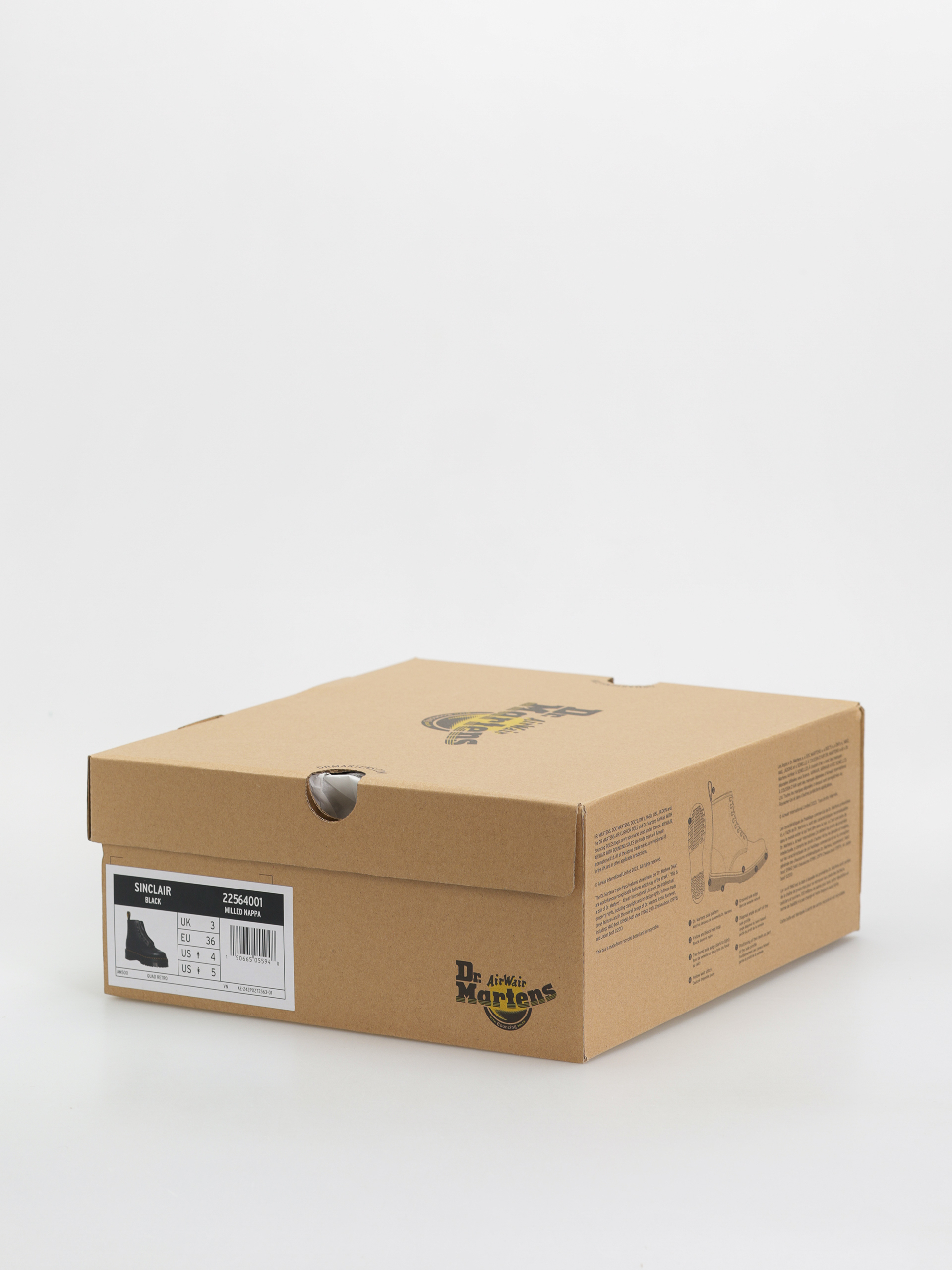 Buty Dr. Martens Sinclair (black milled nappa)