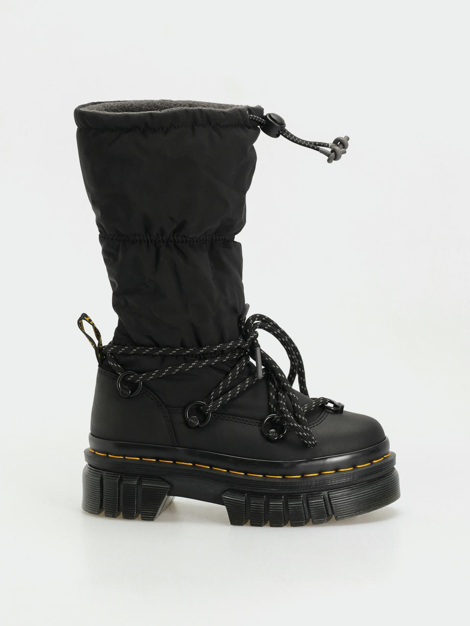 Buty Dr. Martens Audrick Padded Hi Wmn (black snowplow wp/soft poly)