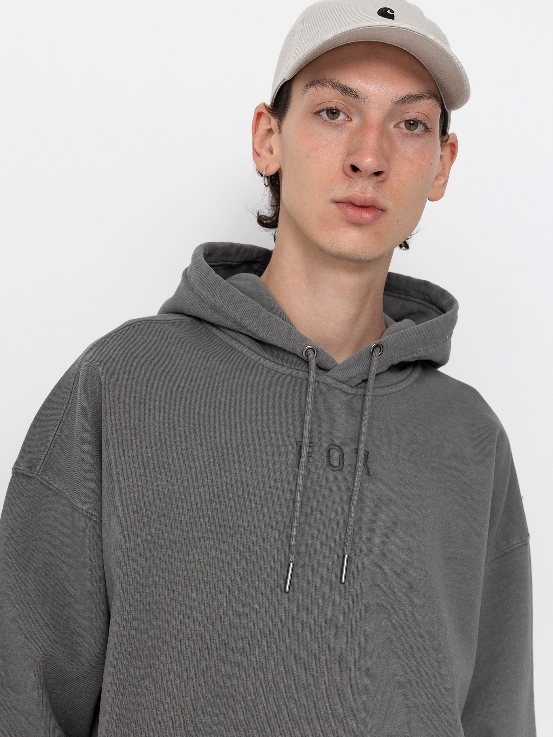 Bluza z kapturem Fox Wordmark HD (petrol)