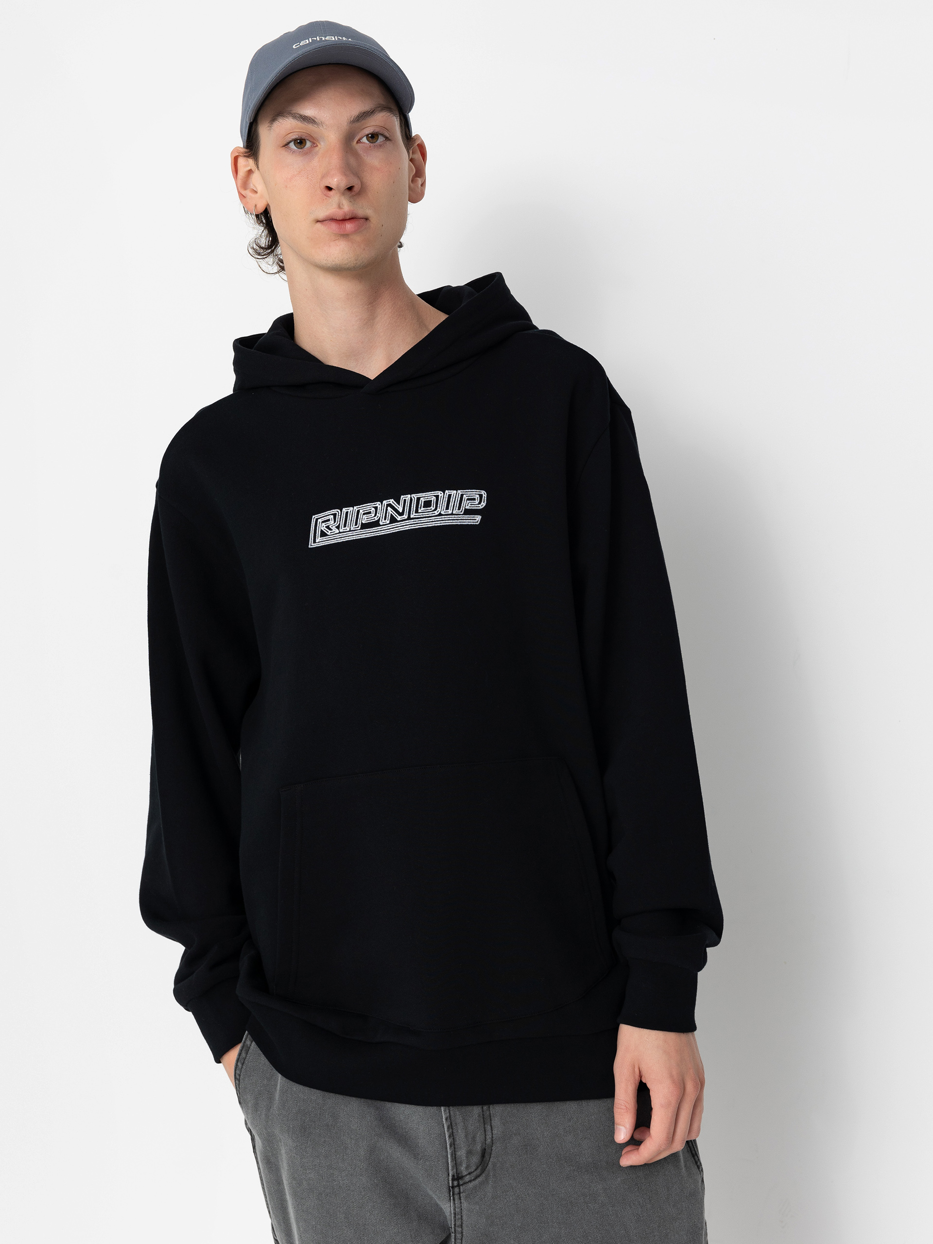 Bluza z kapturem RipNDip Robo Nerm HD (black)