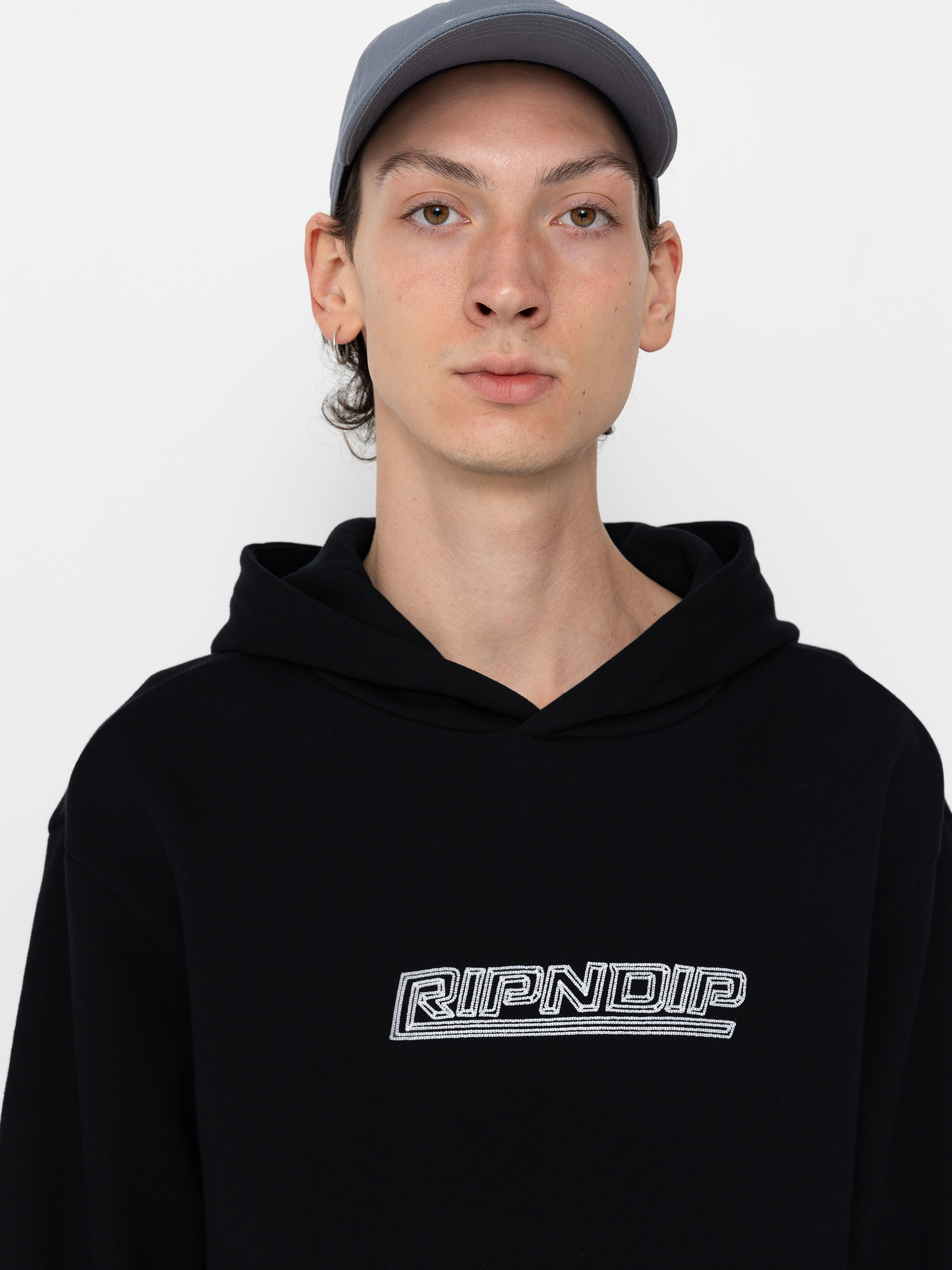 Bluza z kapturem RipNDip Robo Nerm HD (black)