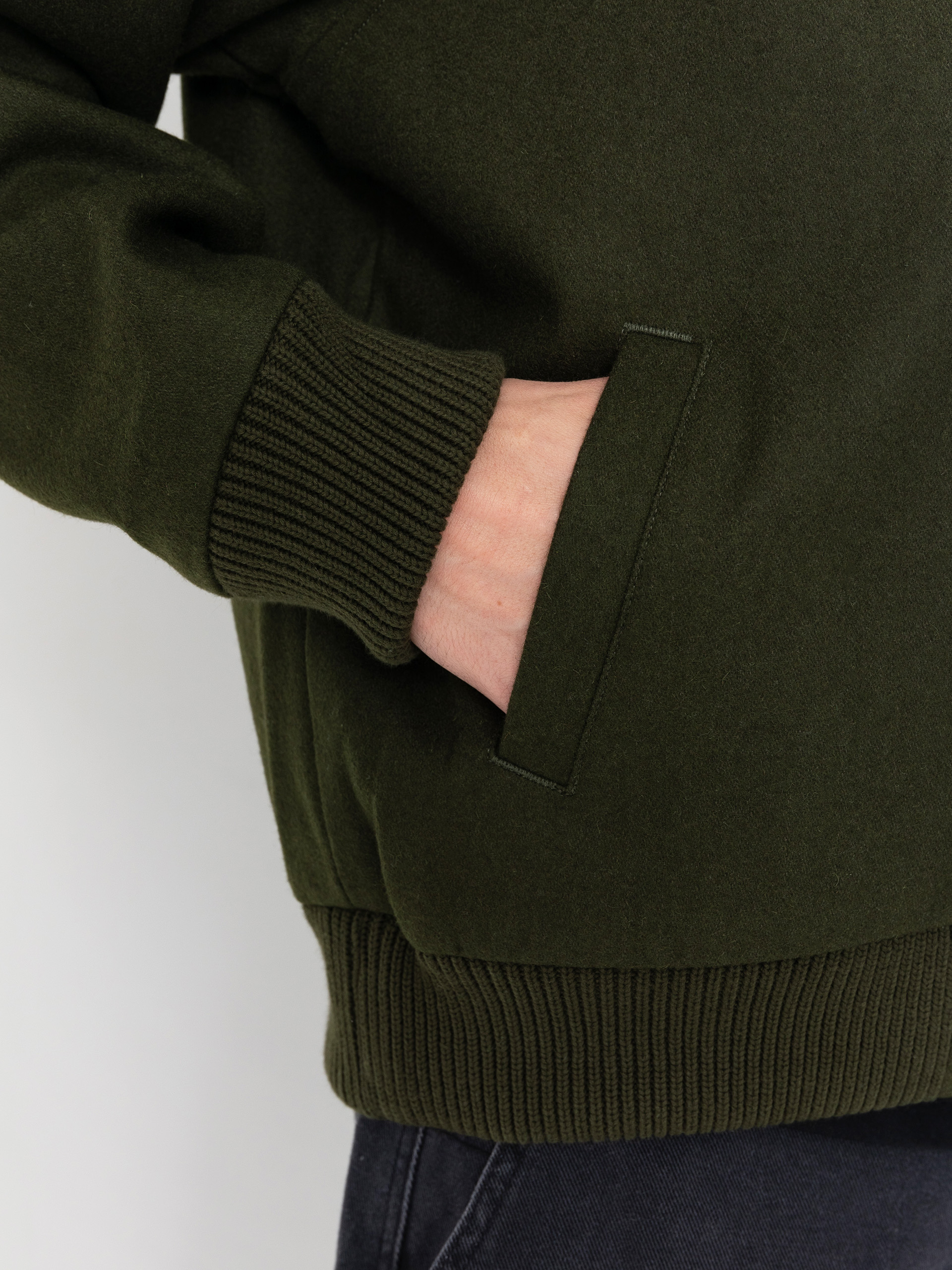 Kurtka RipNDip Fire Spirit Varsity (light forest)