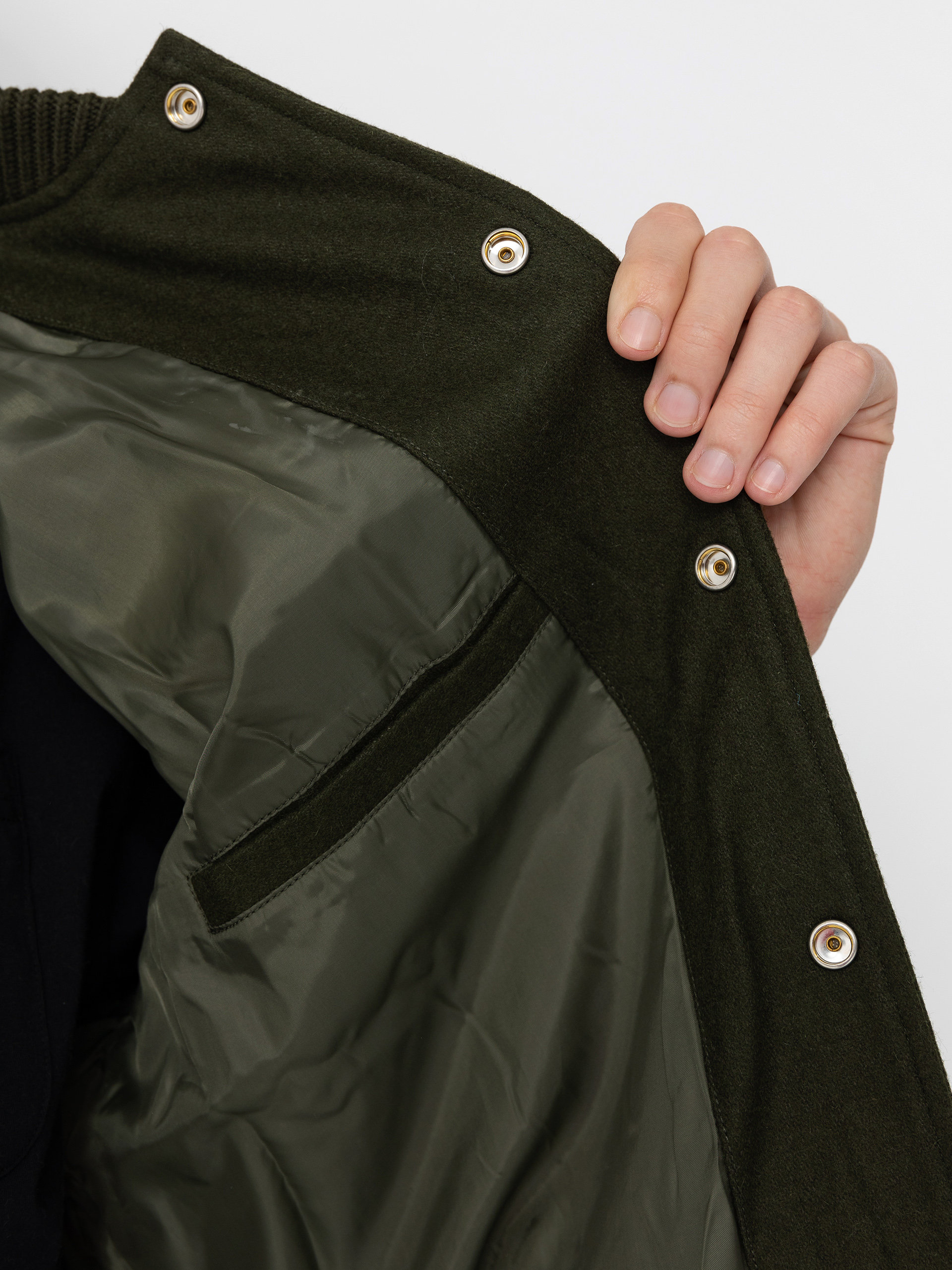 Kurtka RipNDip Fire Spirit Varsity (light forest)