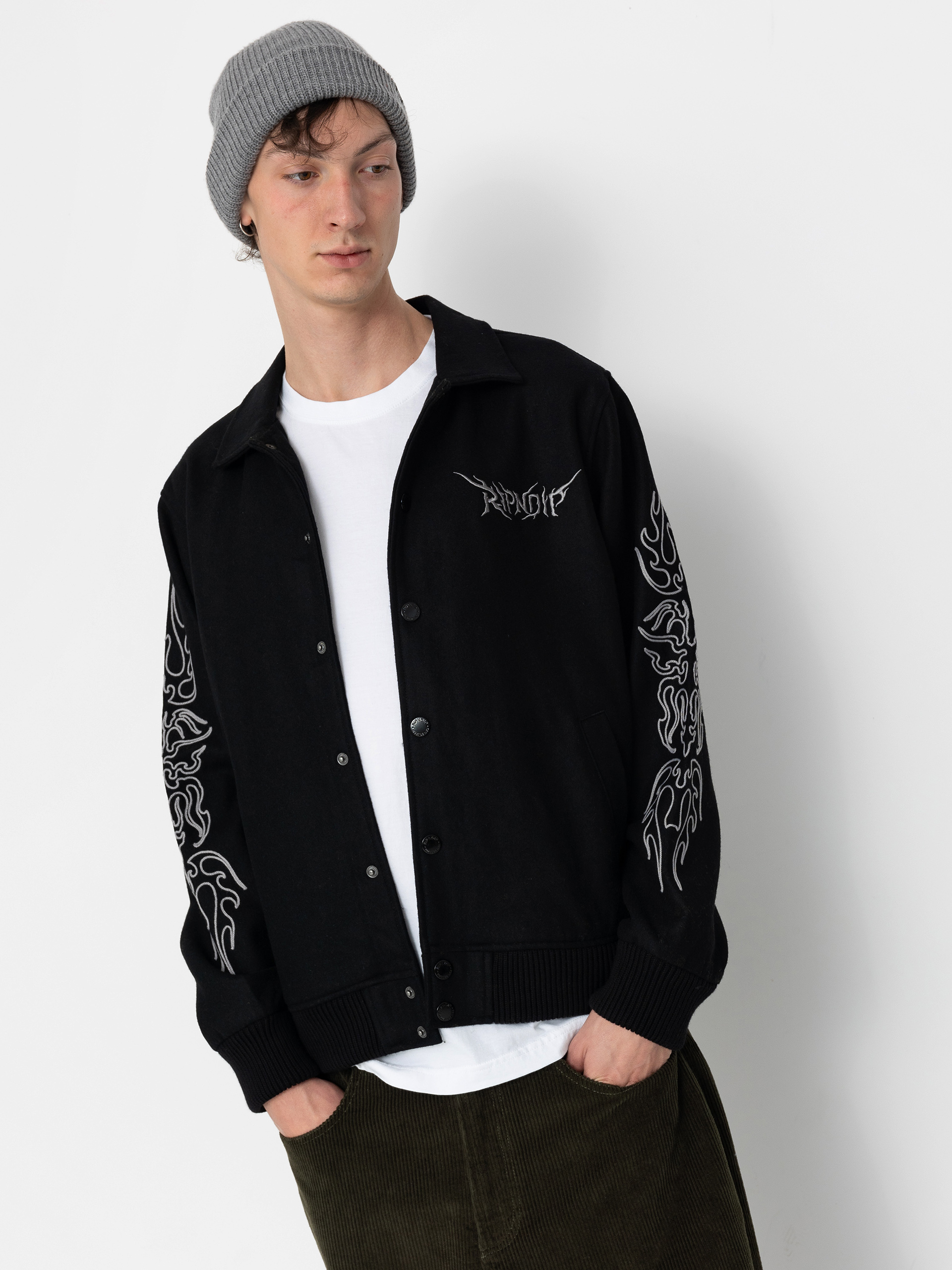 Kurtka RipNDip Volt Varsity (black)