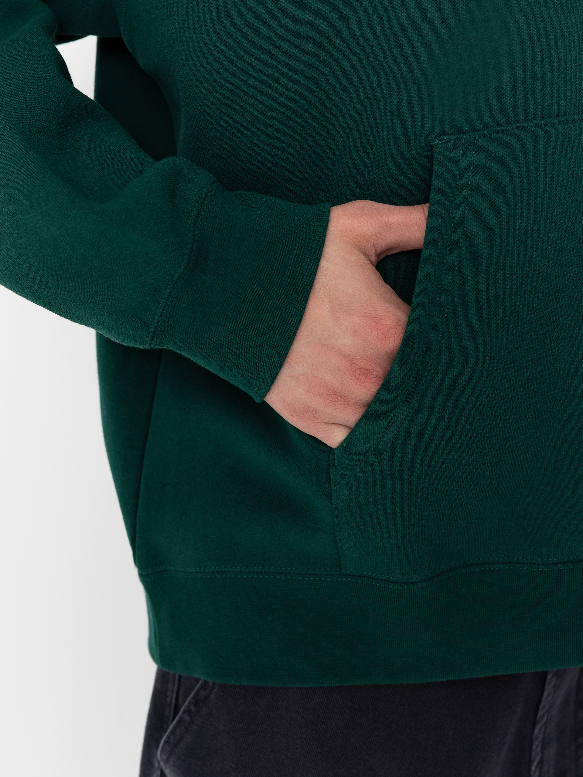 Bluza z kapturem OBEY Quality Dissent HD (rain forest)