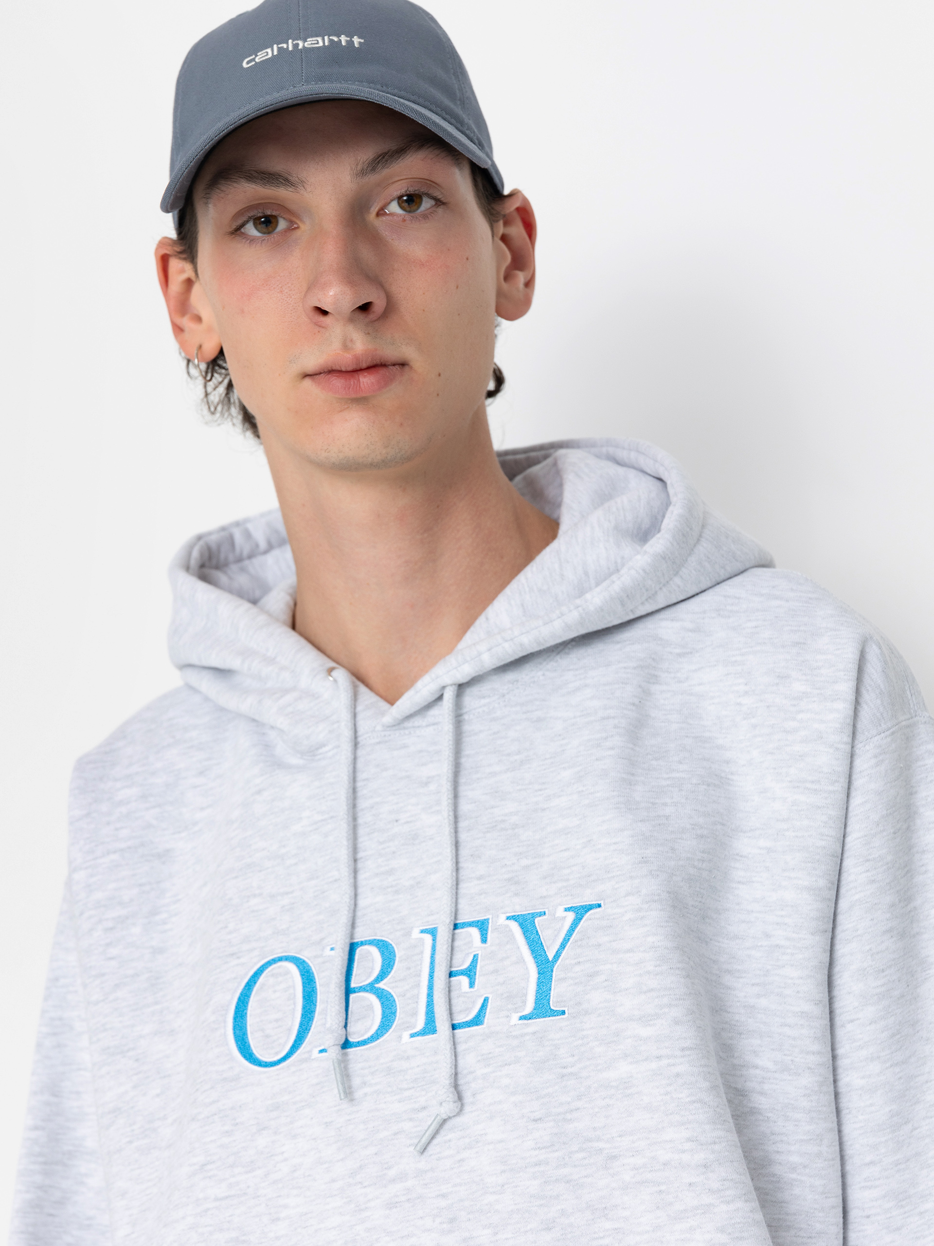 Bluza z kapturem OBEY Rhythm HD (ash grey)