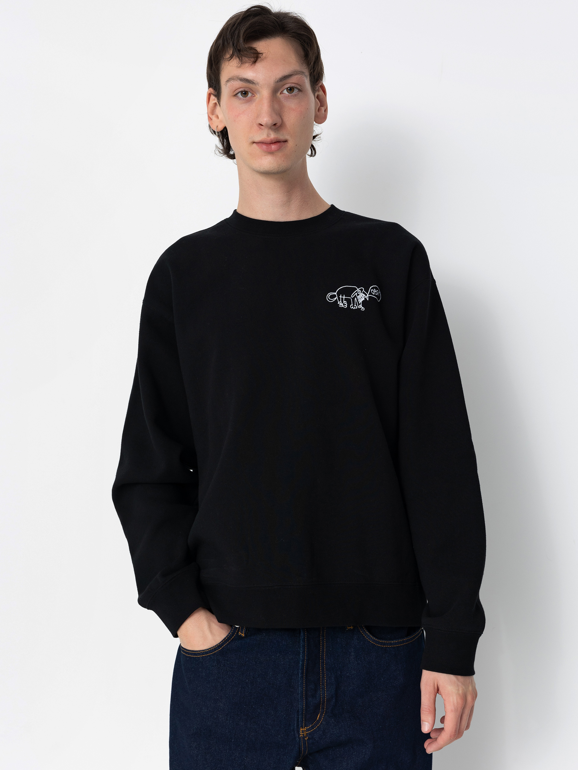 Bluza OBEY Dog Doodle (black)