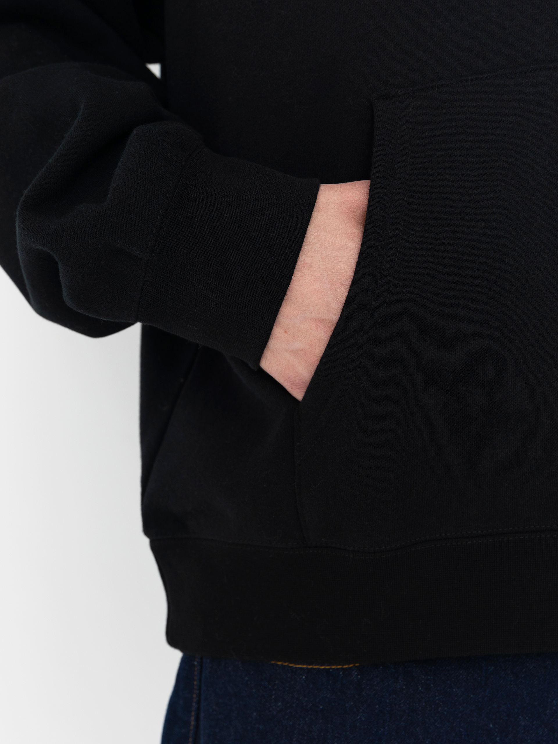 Bluza z kapturem OBEY Half Icon HD (black)