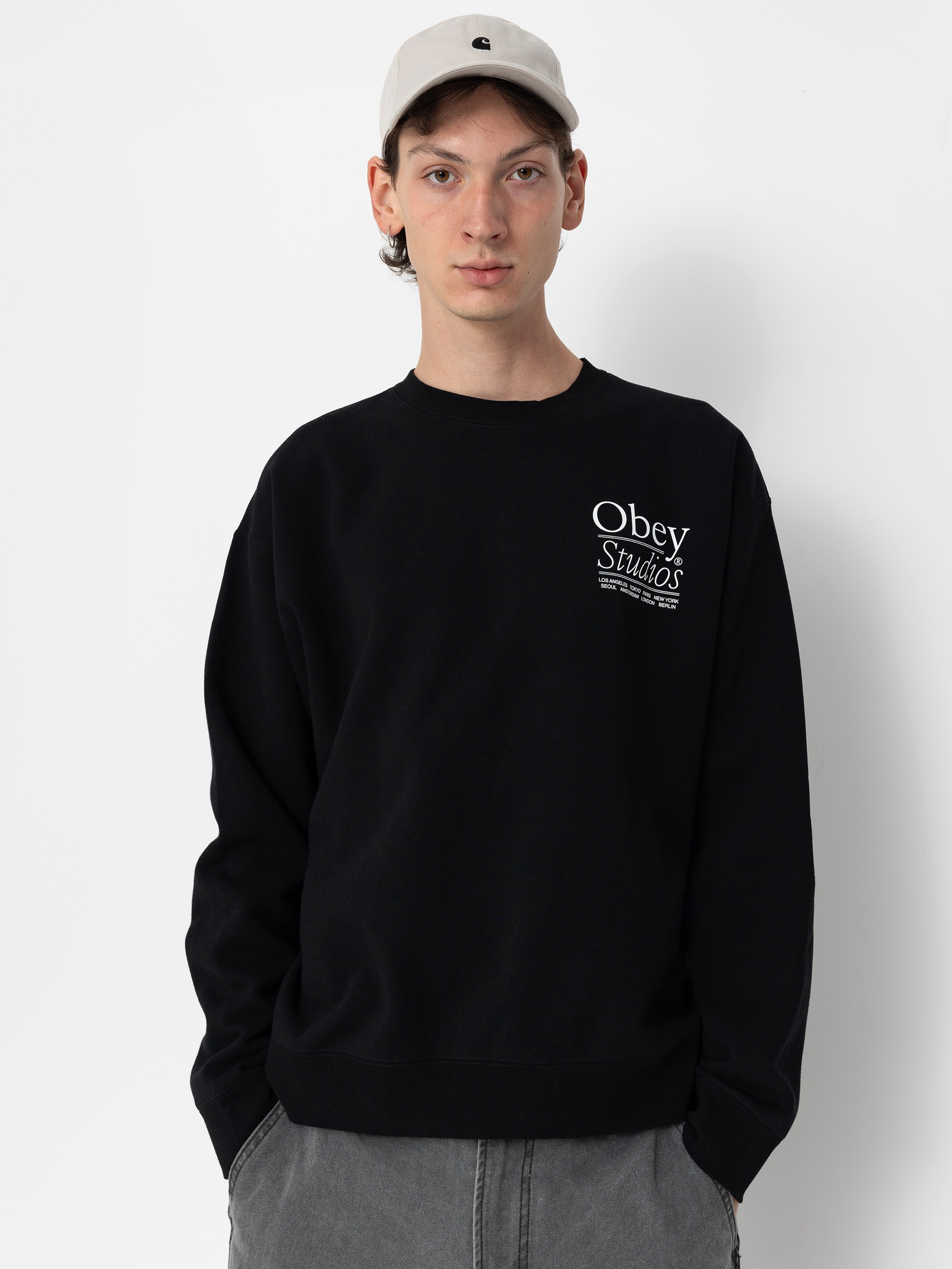 Bluza OBEY Studios (black)