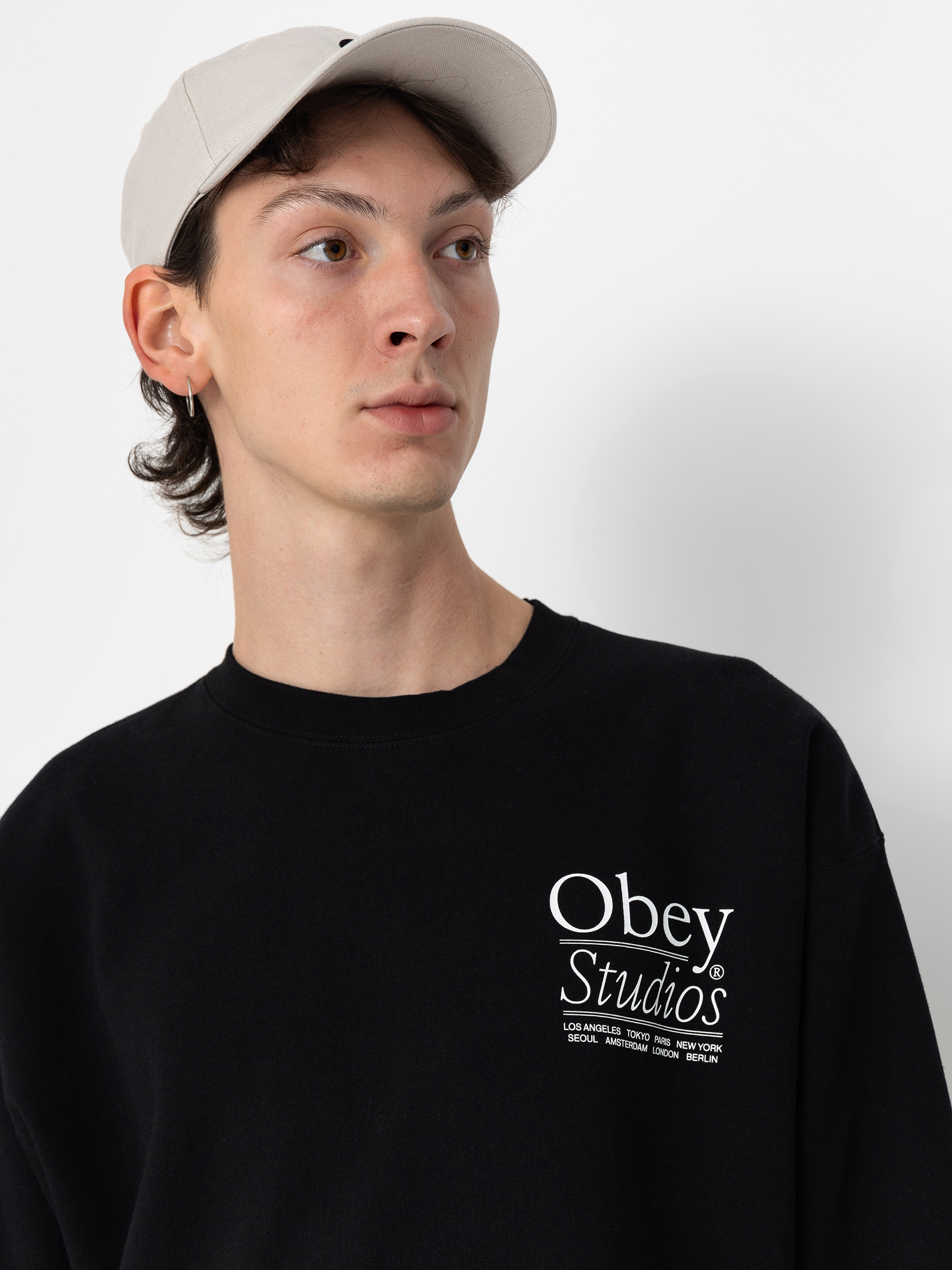 Bluza OBEY Studios (black)