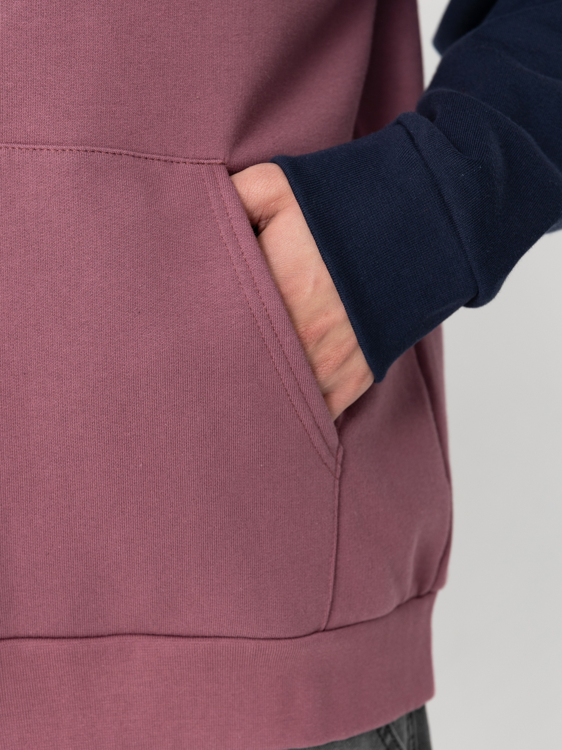 Bluza z kapturem Iriedaily De College 2 ZHD (navy red)