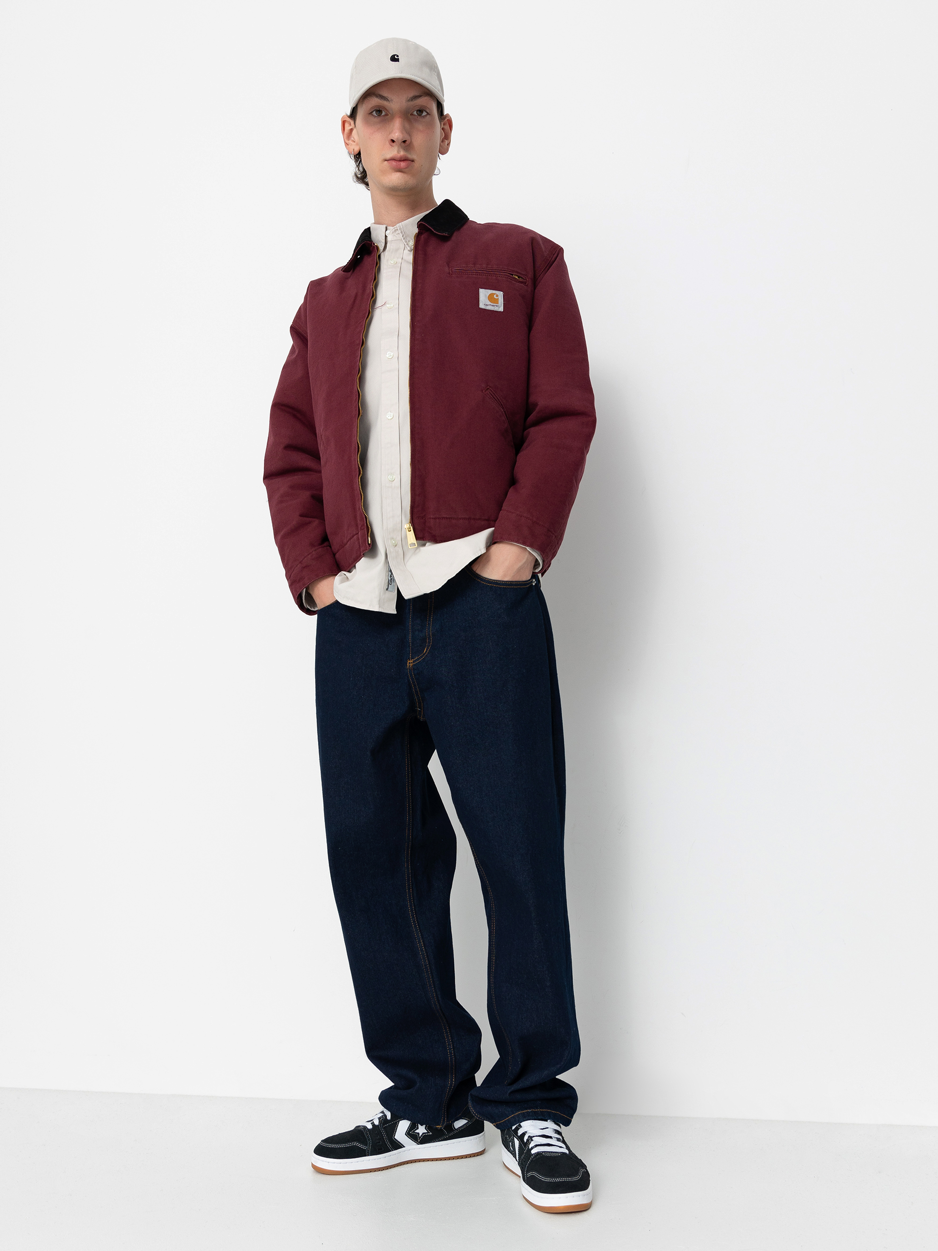 Kurtka Carhartt WIP OG Detroit (malbec/black)
