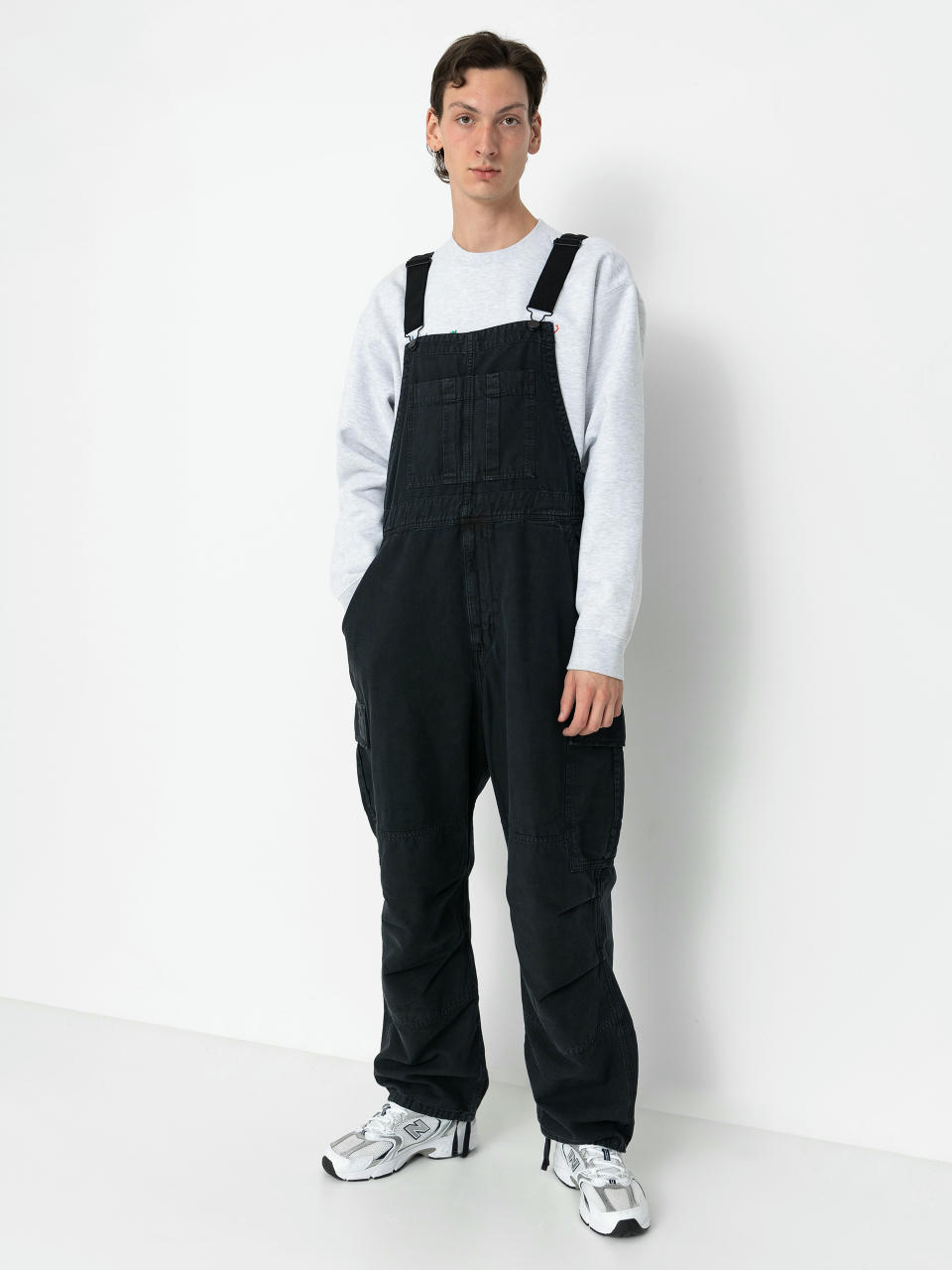 Spodnie Carhartt WIP Cargo Bib Overall (black)