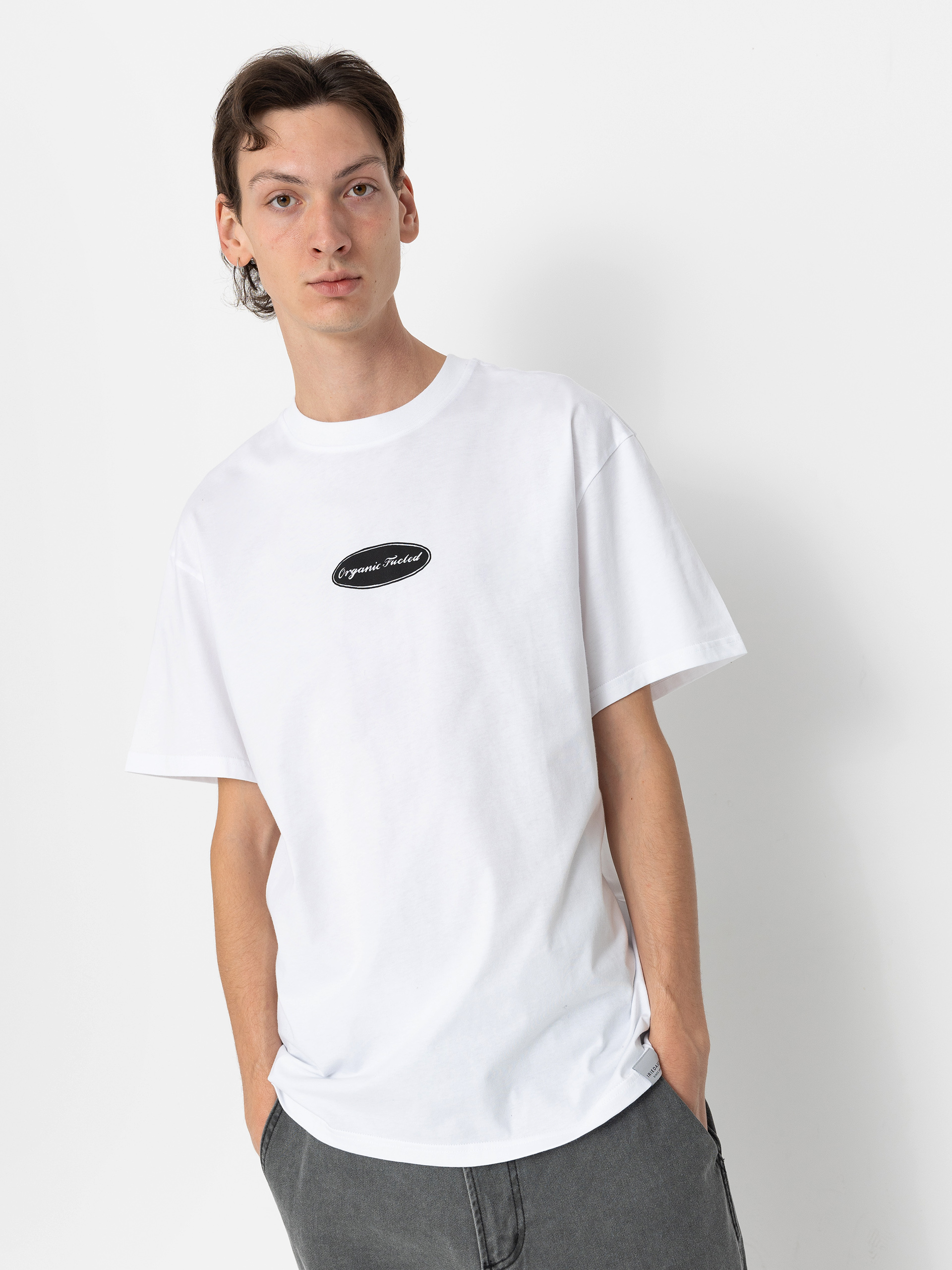 T-shirt Iriedaily Organic Fueled (white)