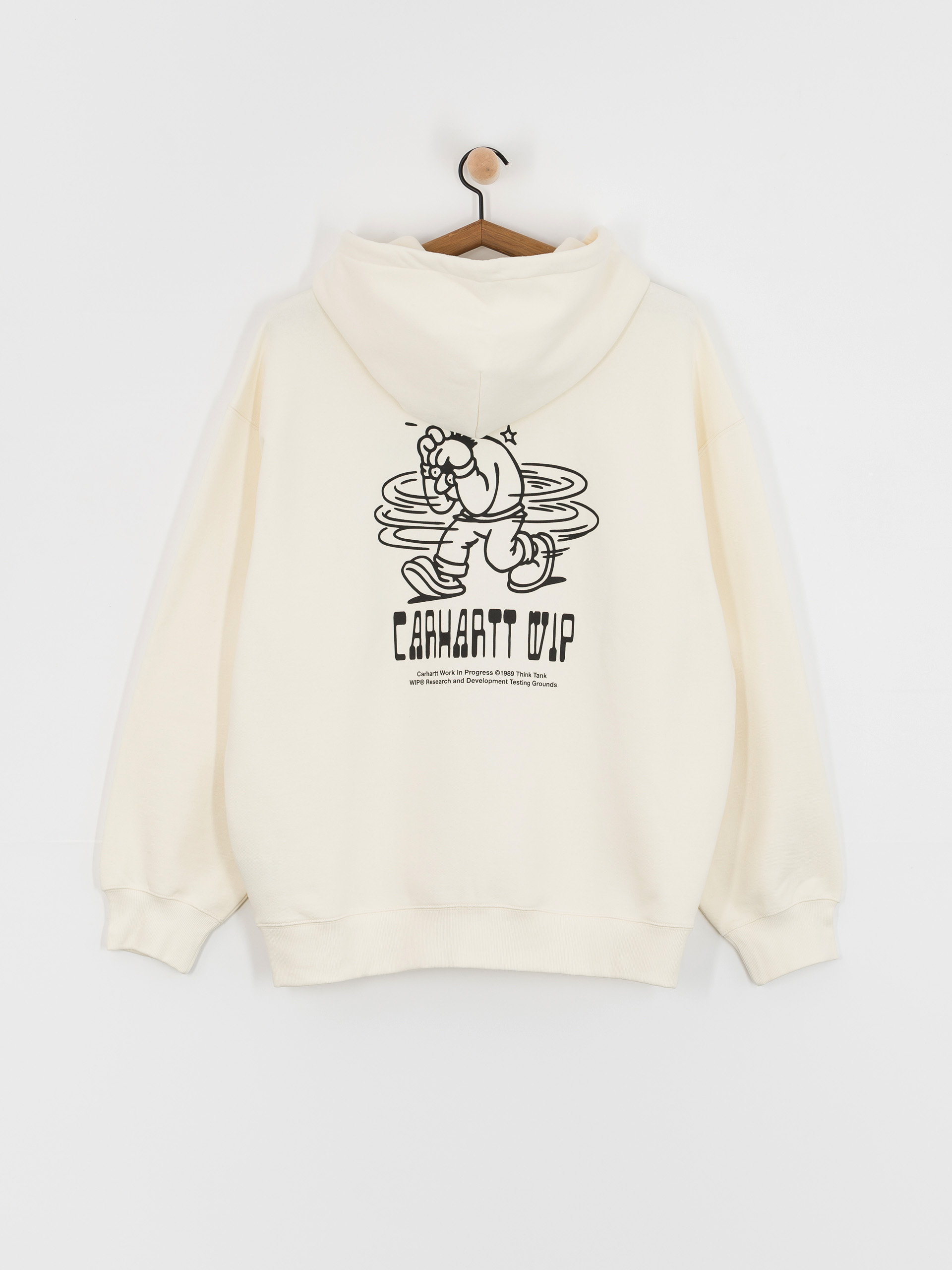 Bluza z kapturem Carhartt WIP Think Tank ZHD (wax/black)