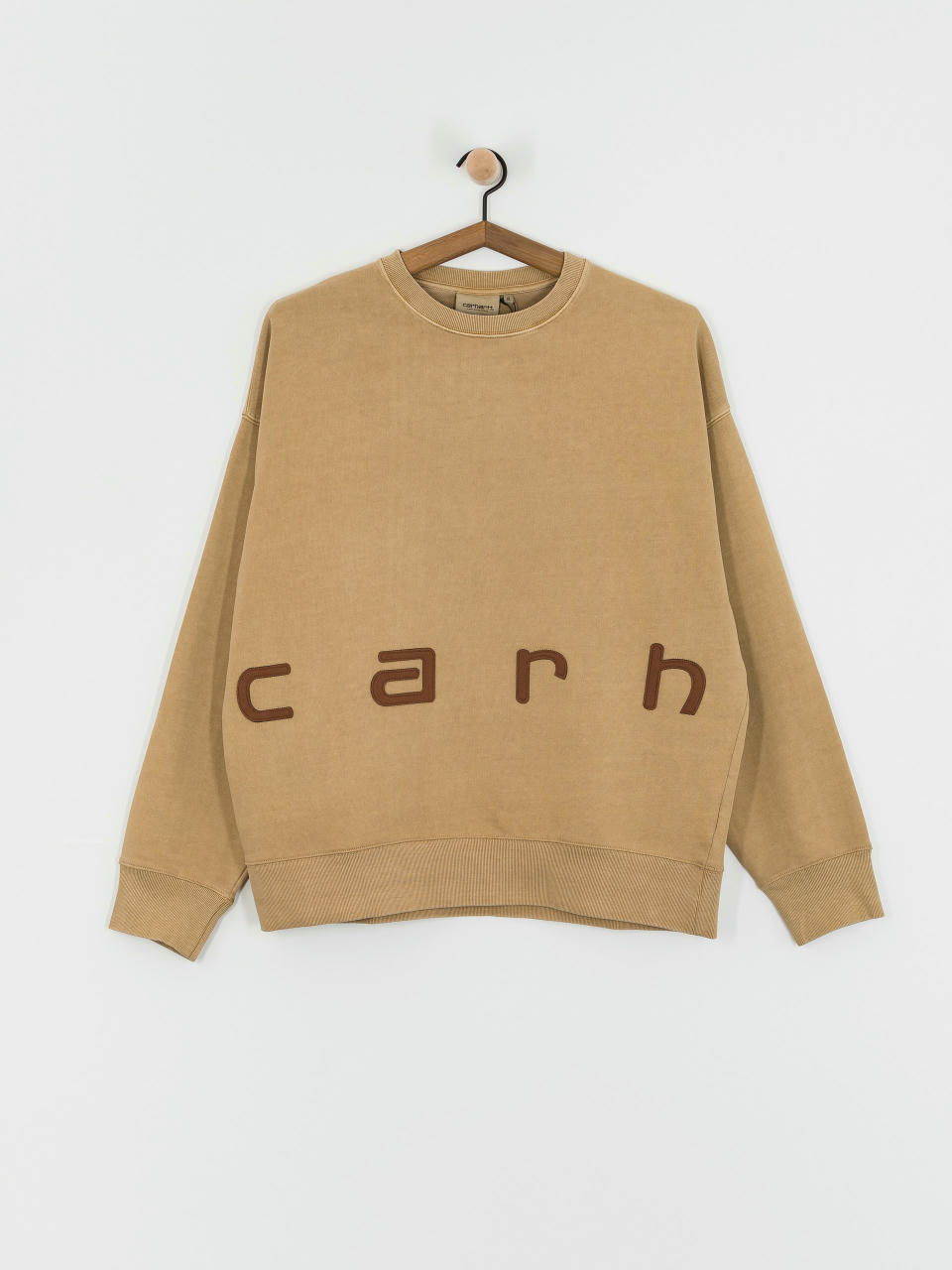 Bluza Carhartt WIP Felt Script (peanut/tobacco)