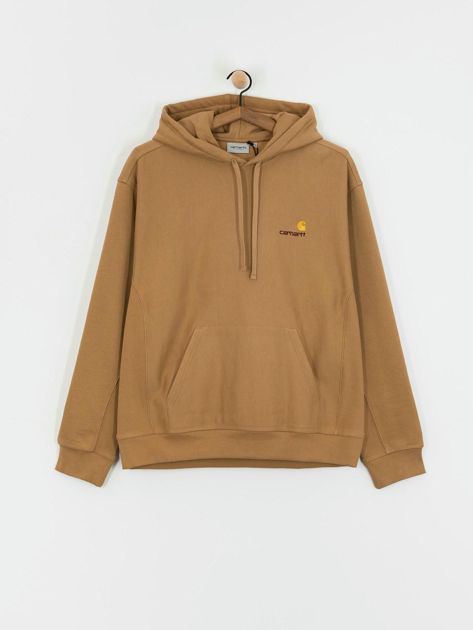 Bluza z kapturem Carhartt WIP American Script HD (peanut)