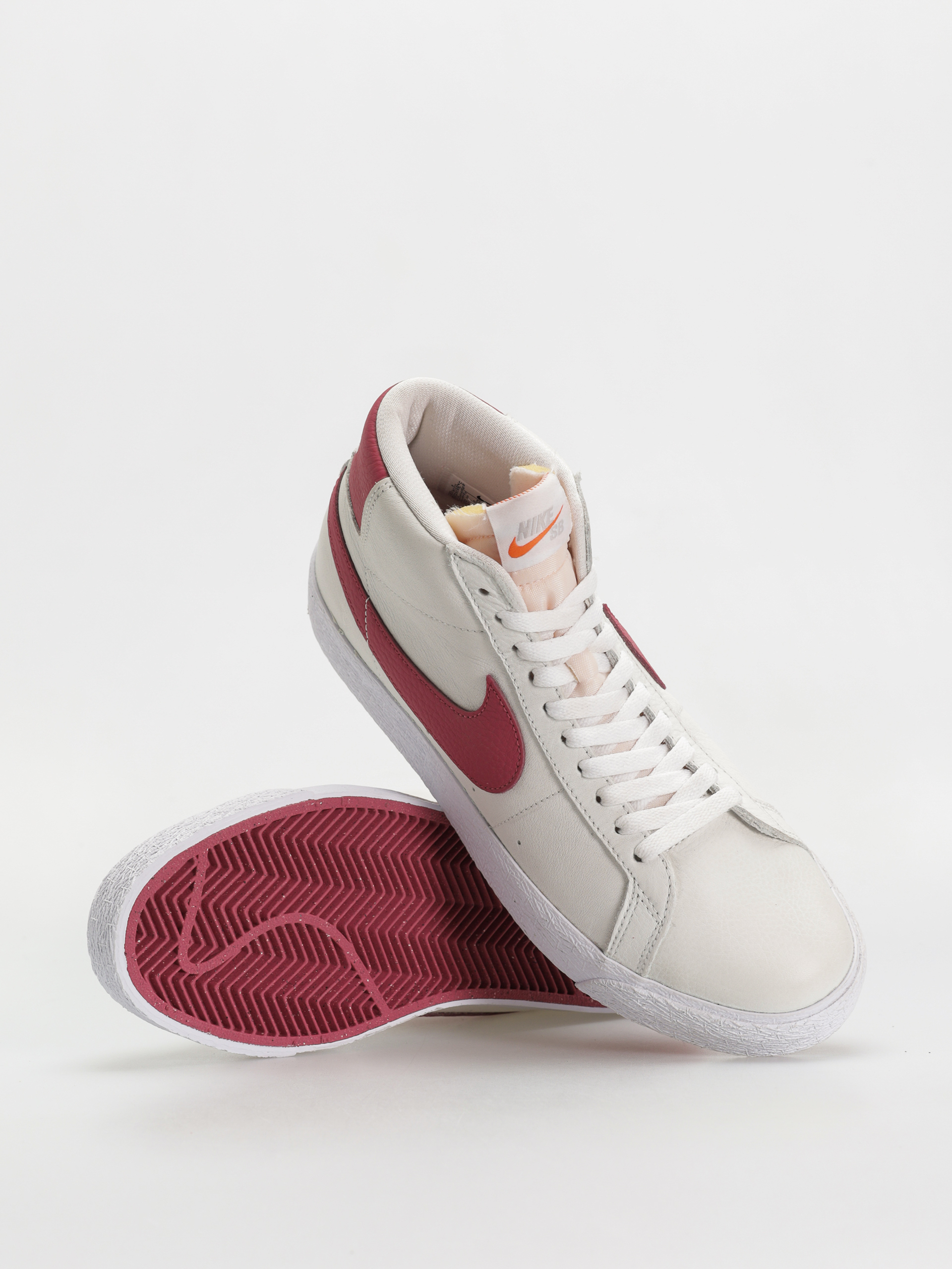 Buty Nike SB Zoom Blazer Mid Iso (white/sweet beet white sweet beet)
