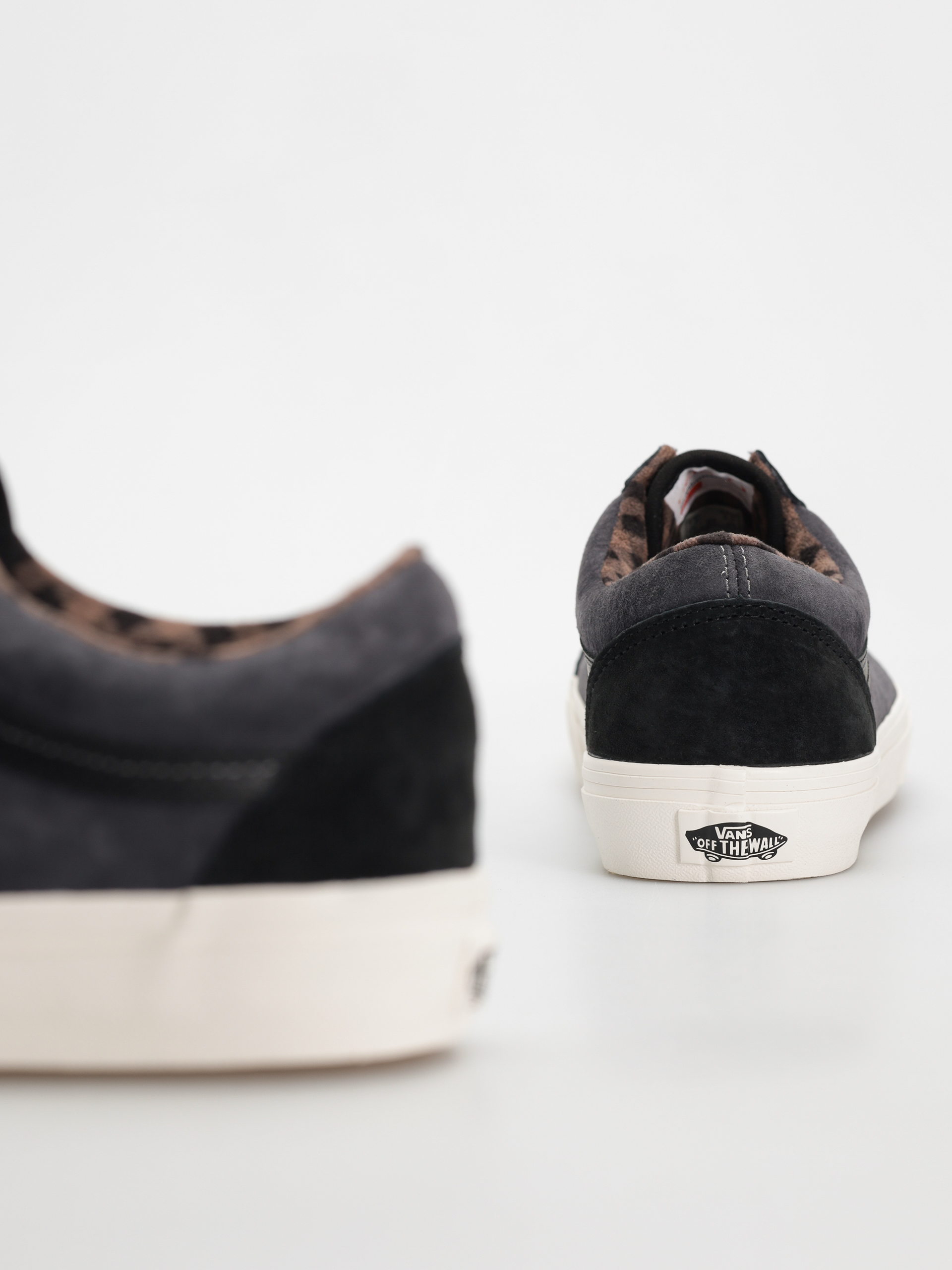 Buty Vans Old Skool (pig suede plaid gray/black)