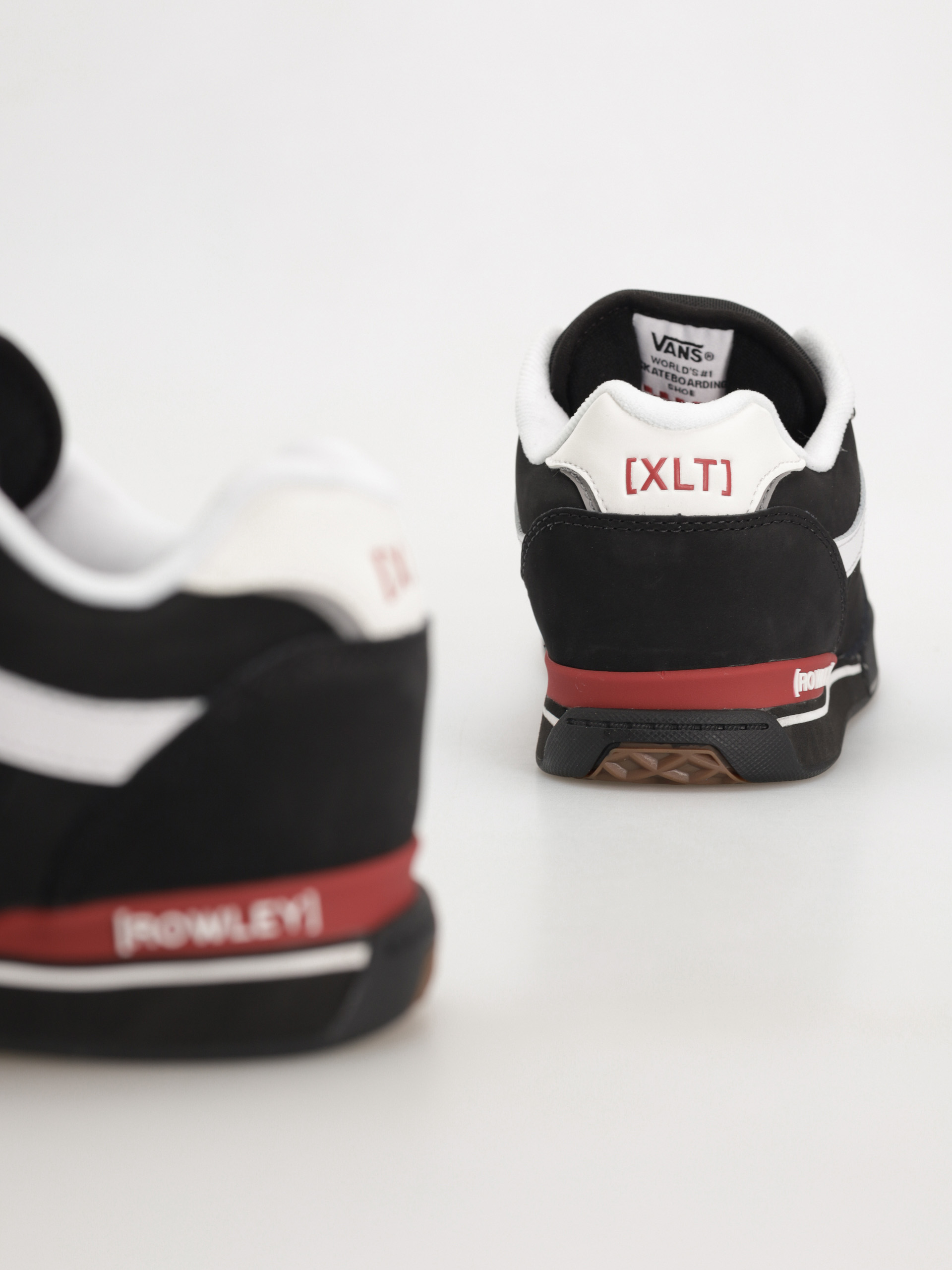 Buty Vans Rowley Xlt czarny (black/white/red)