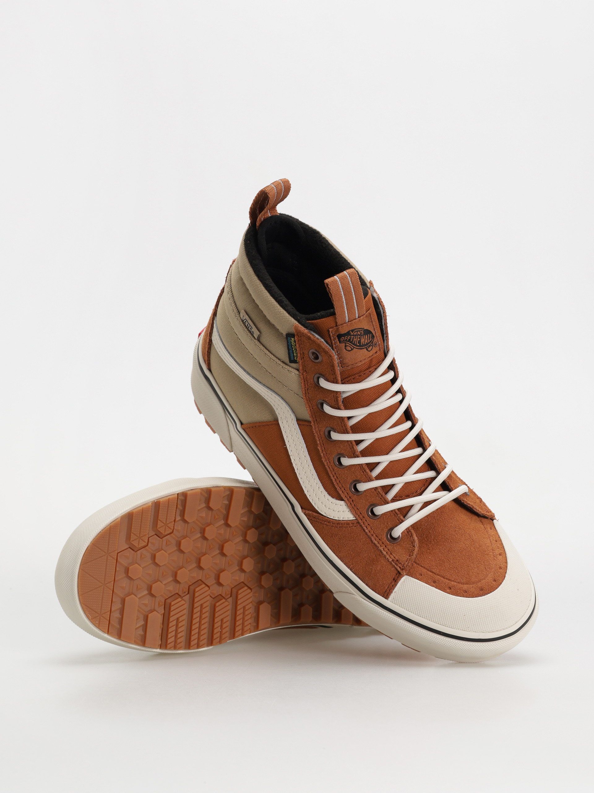 Buty Vans Sk8 Hi Waterproof MTE (glazed ginger/marshmallow)