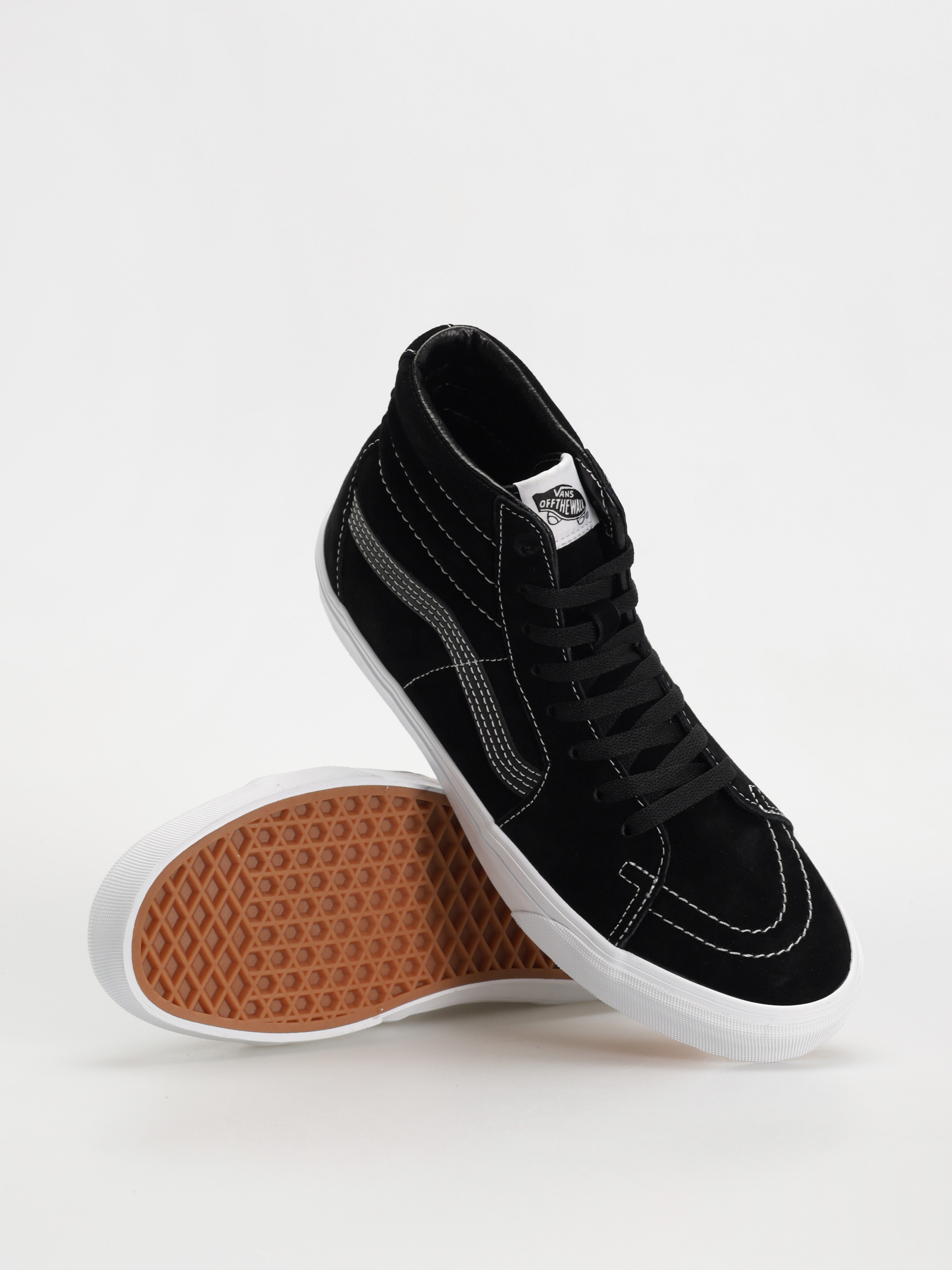 Buty Vans Sk8 Hi (pig suede black)